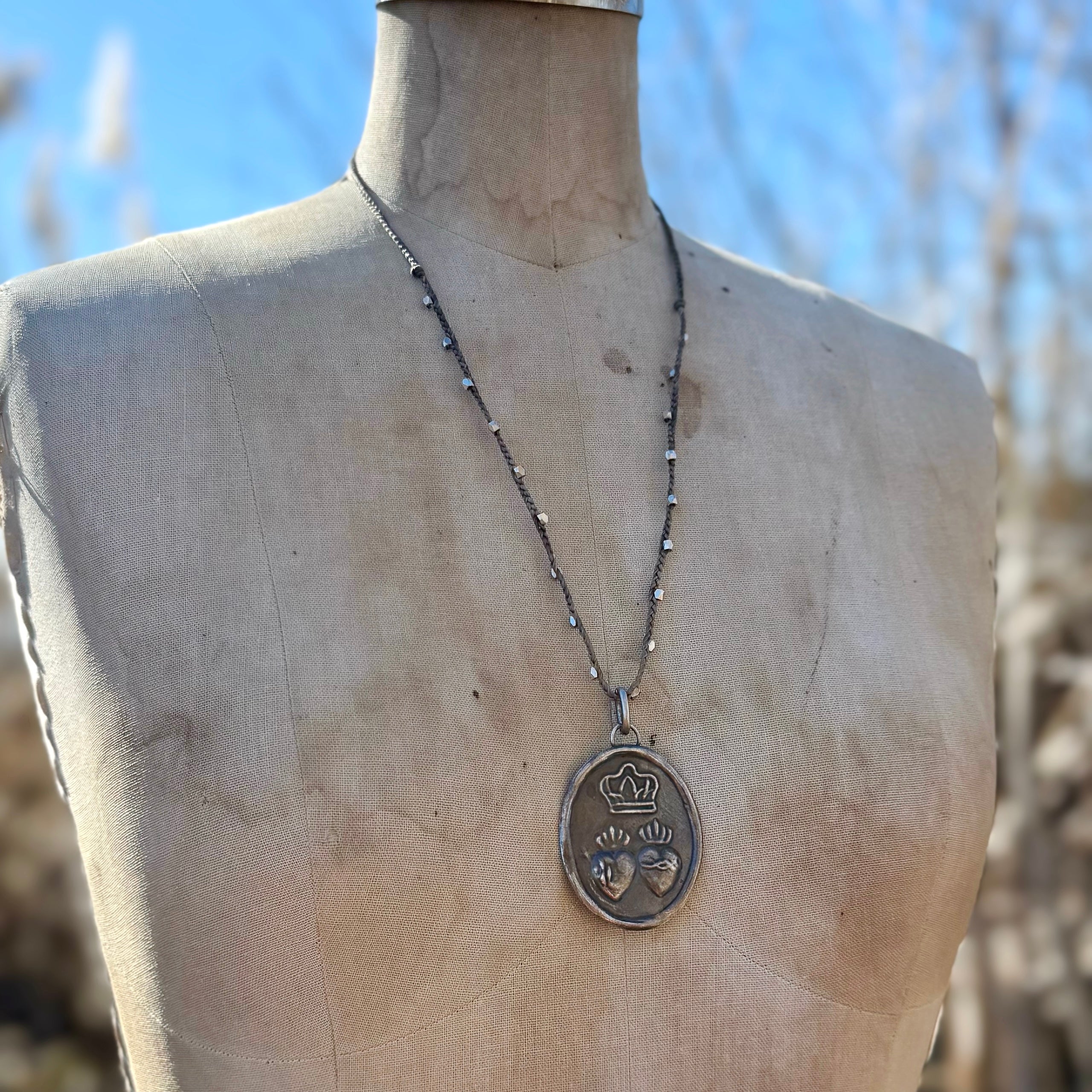 Paula Carvalho Adjustable Love Token Necklace