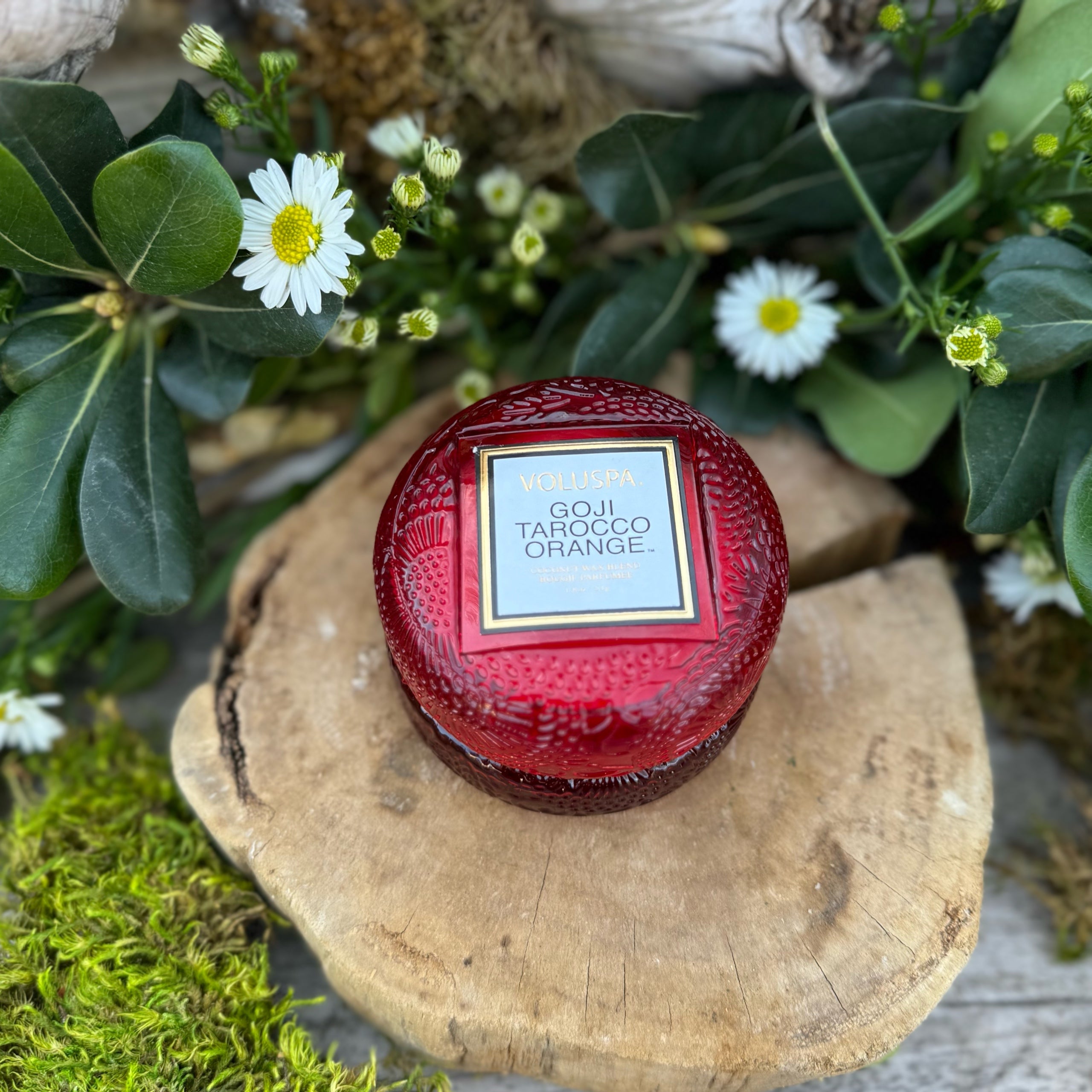 Goji Tarocco Orange Macaron Candle