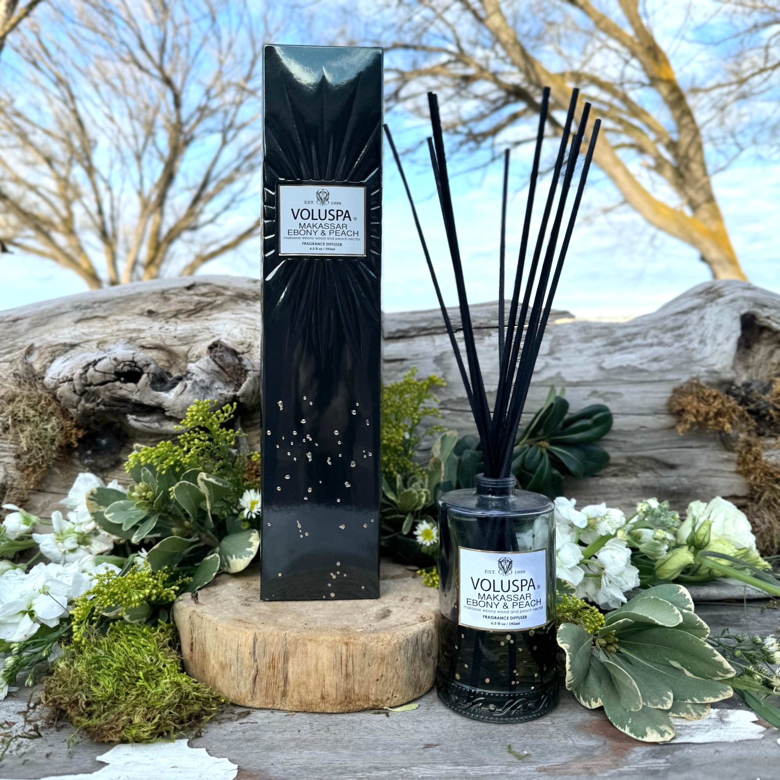 Madagascar Ebony & Peach Reed Diffuser