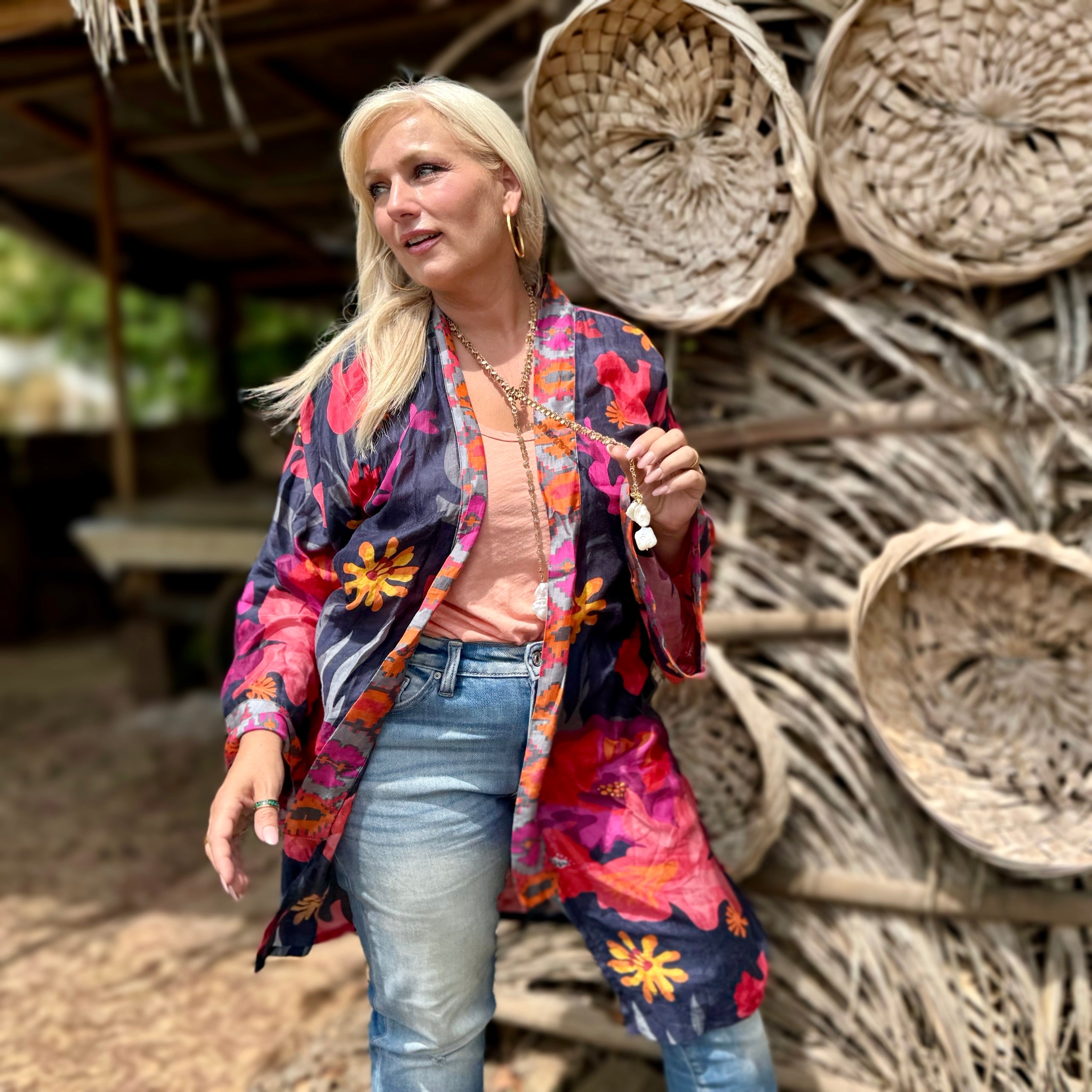 Dancing Daydreams Kimono
