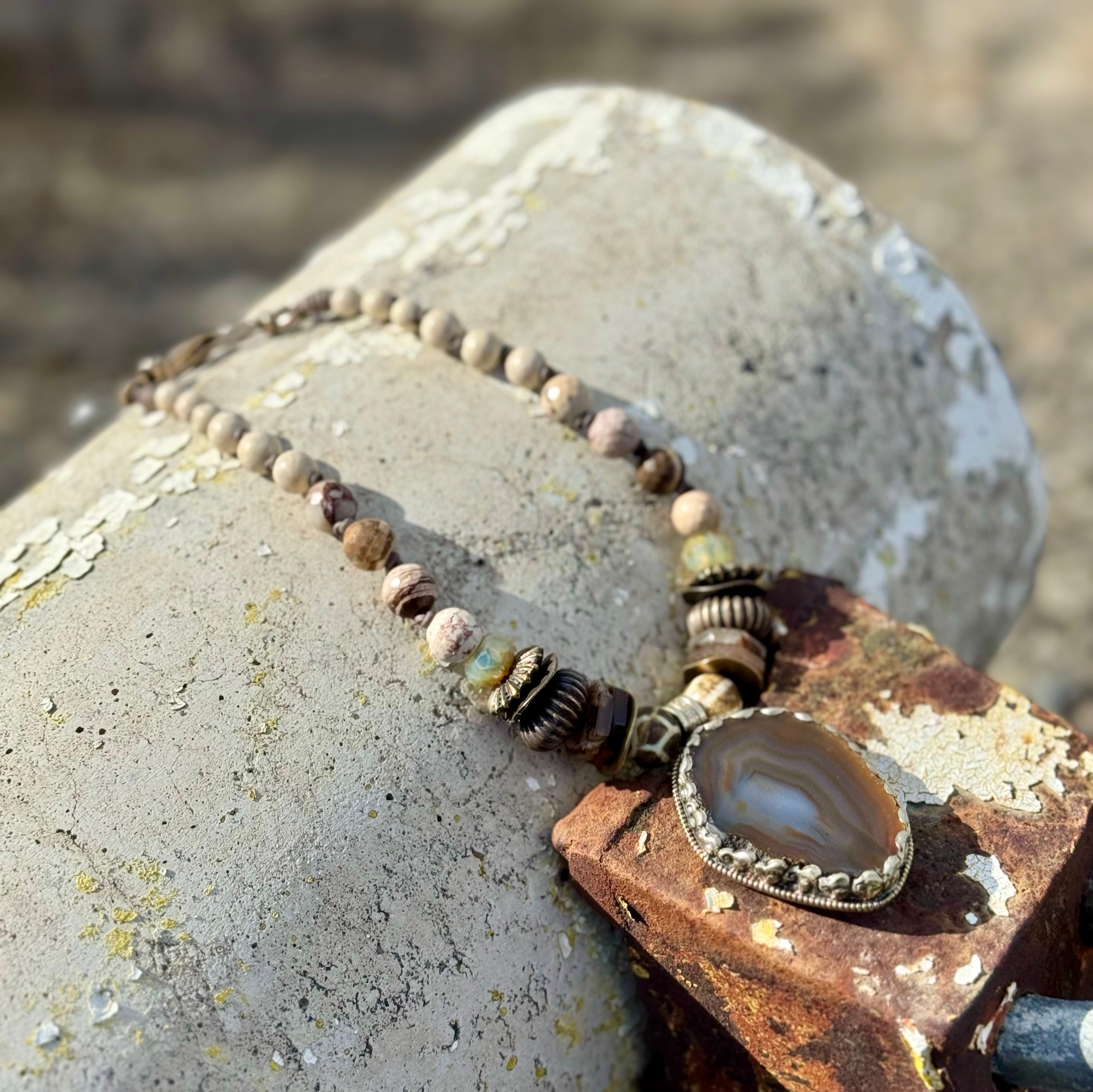 ZoWee Agate Necklace