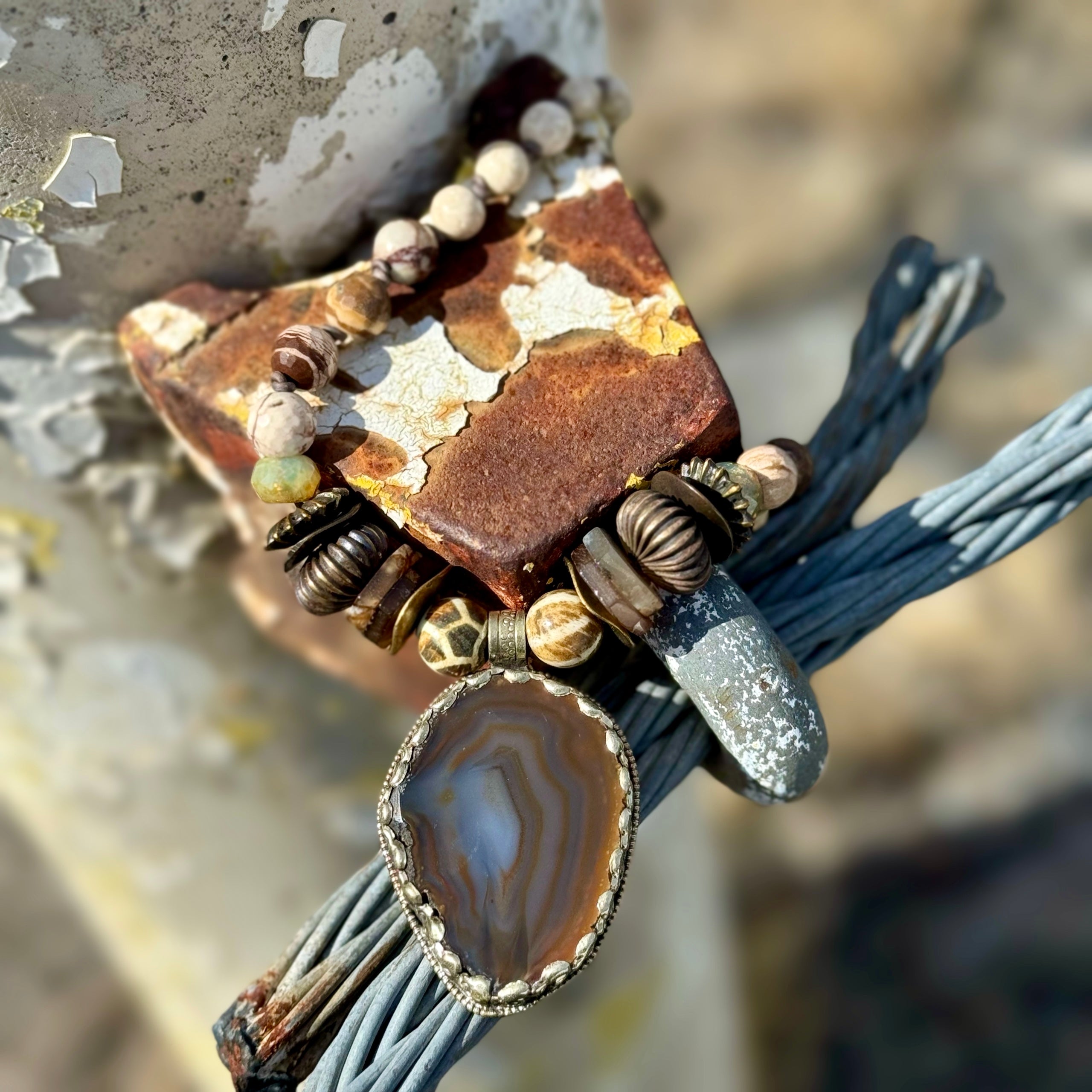 ZoWee Agate Necklace