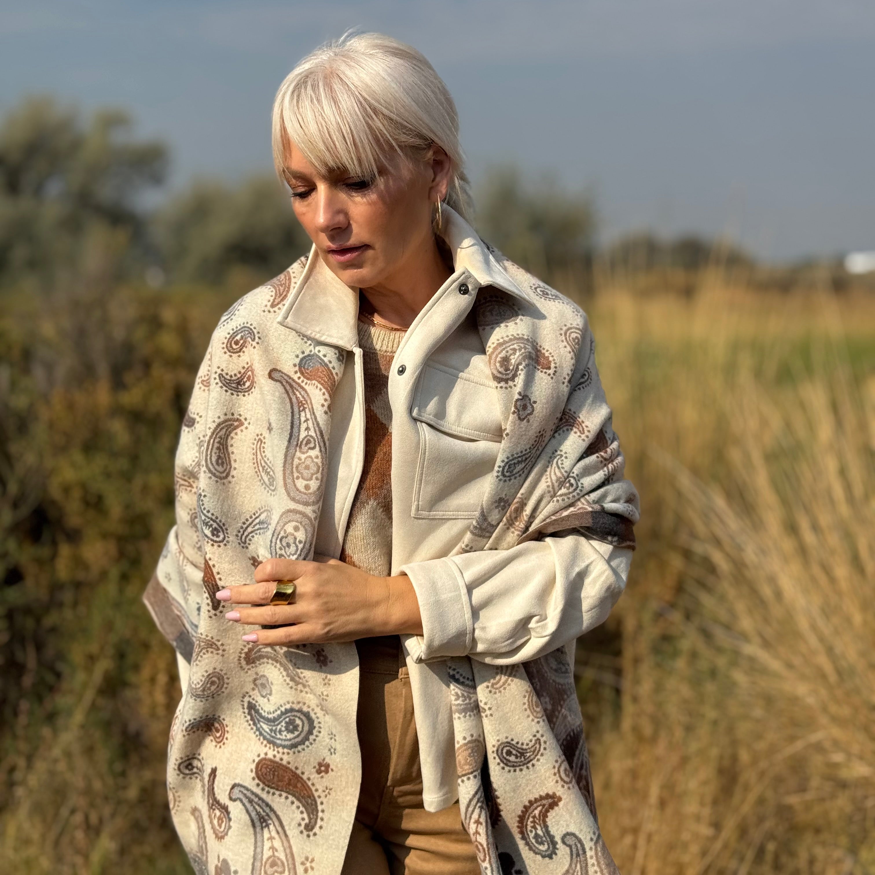 Meadow Paisley Scarf