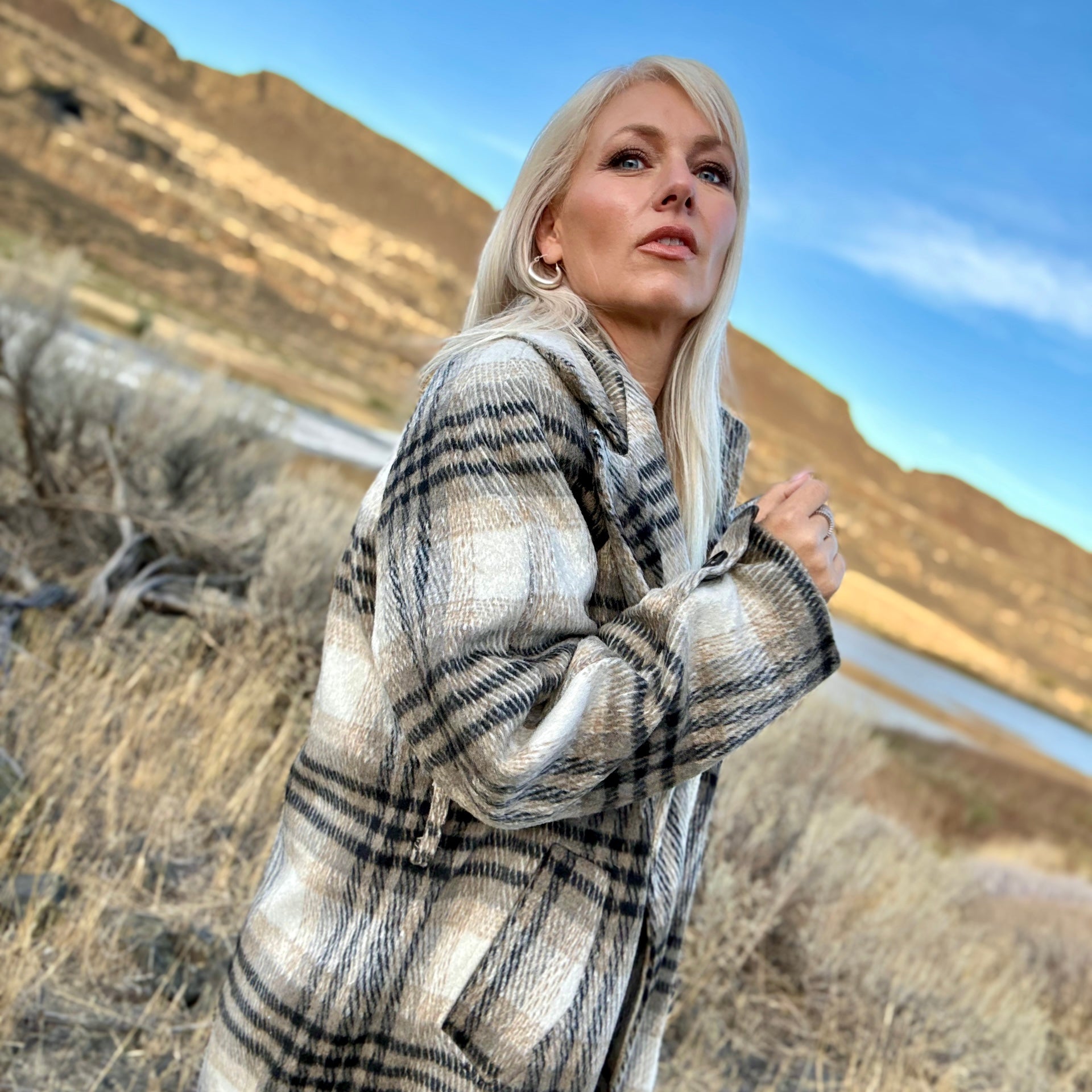 Heritage Plaid Trenchcoat