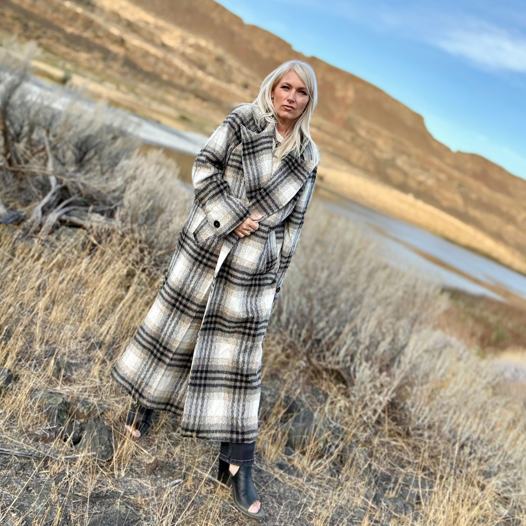 Heritage Plaid Trenchcoat