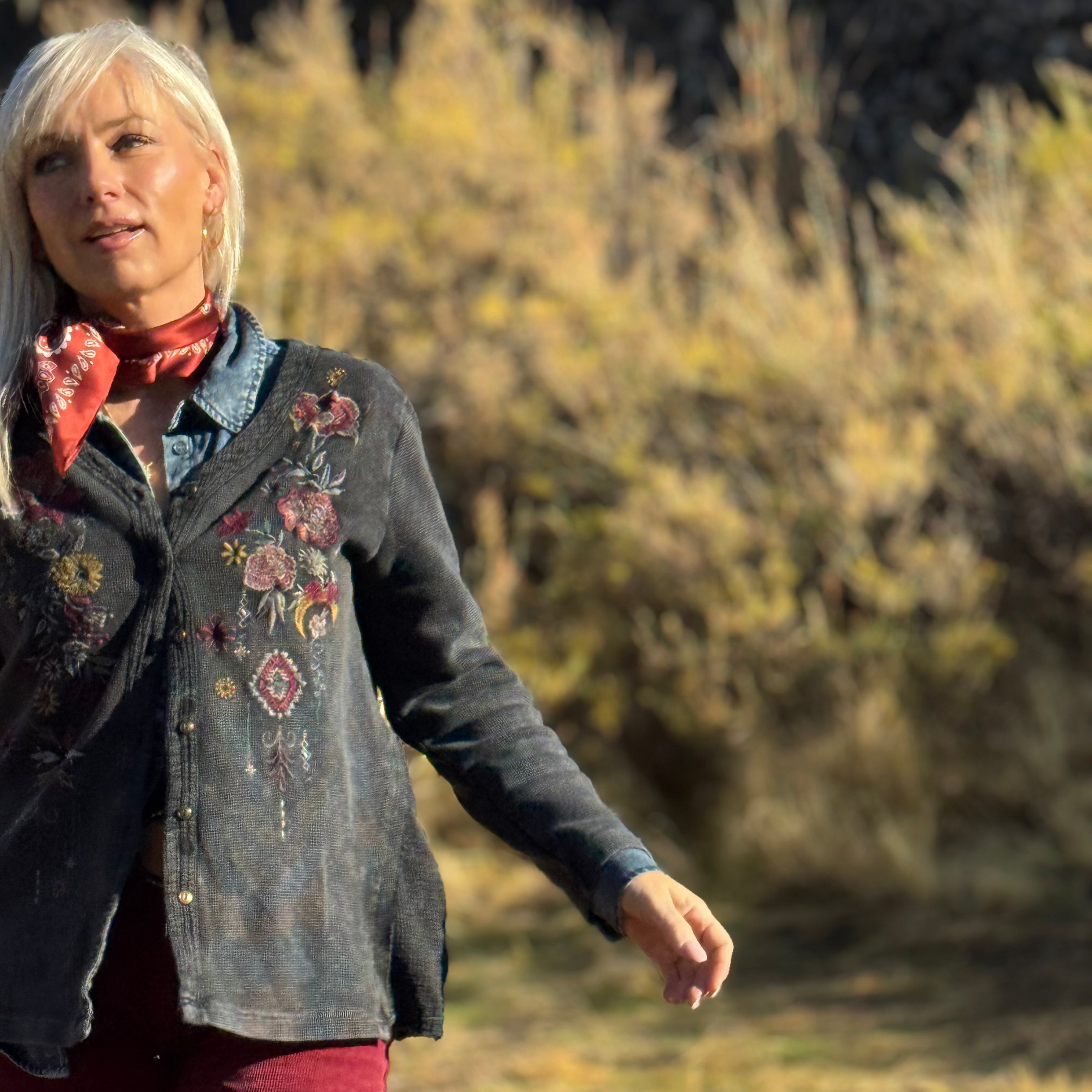 Canyon Petal Button-Up