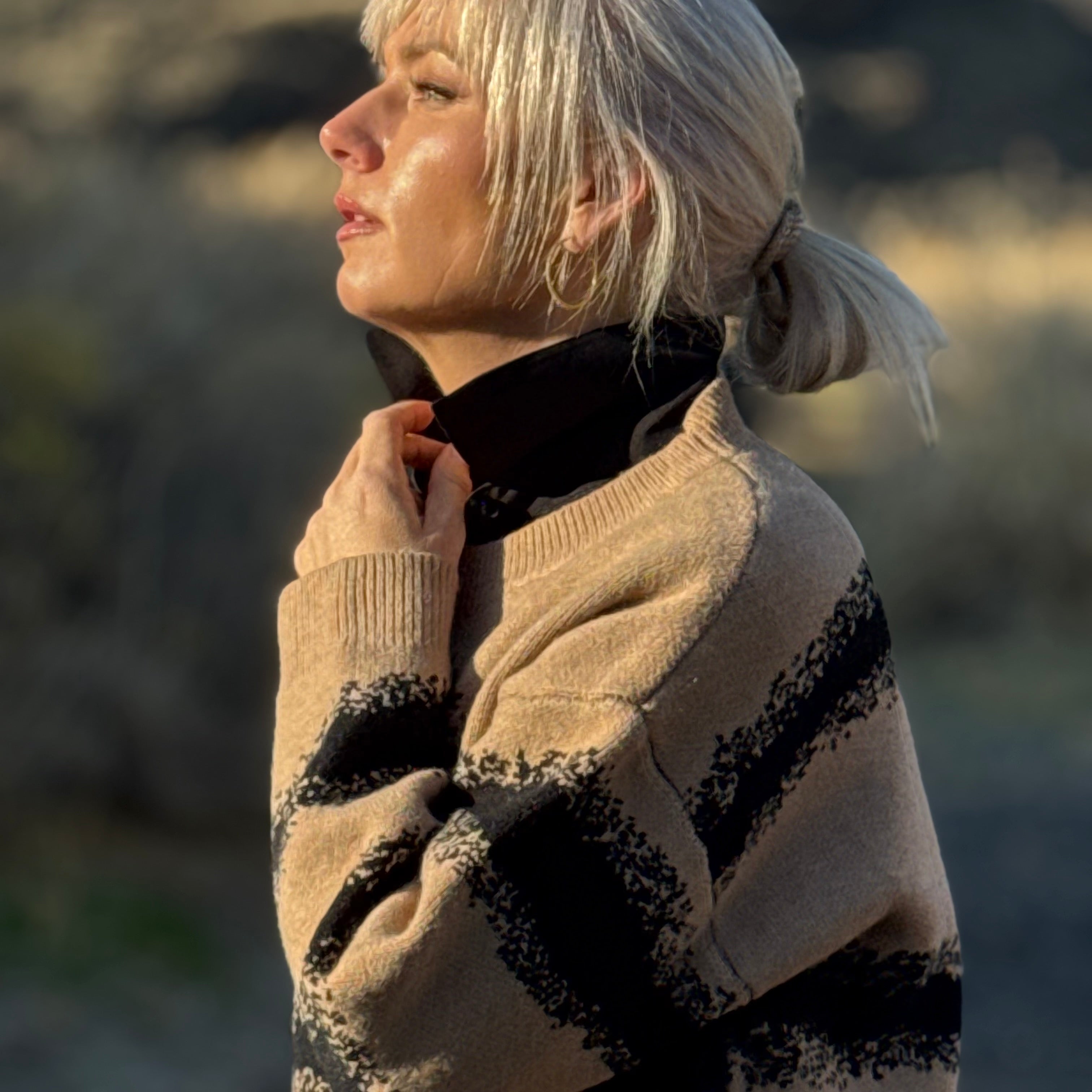 The Soft Terrain Textured Sweater