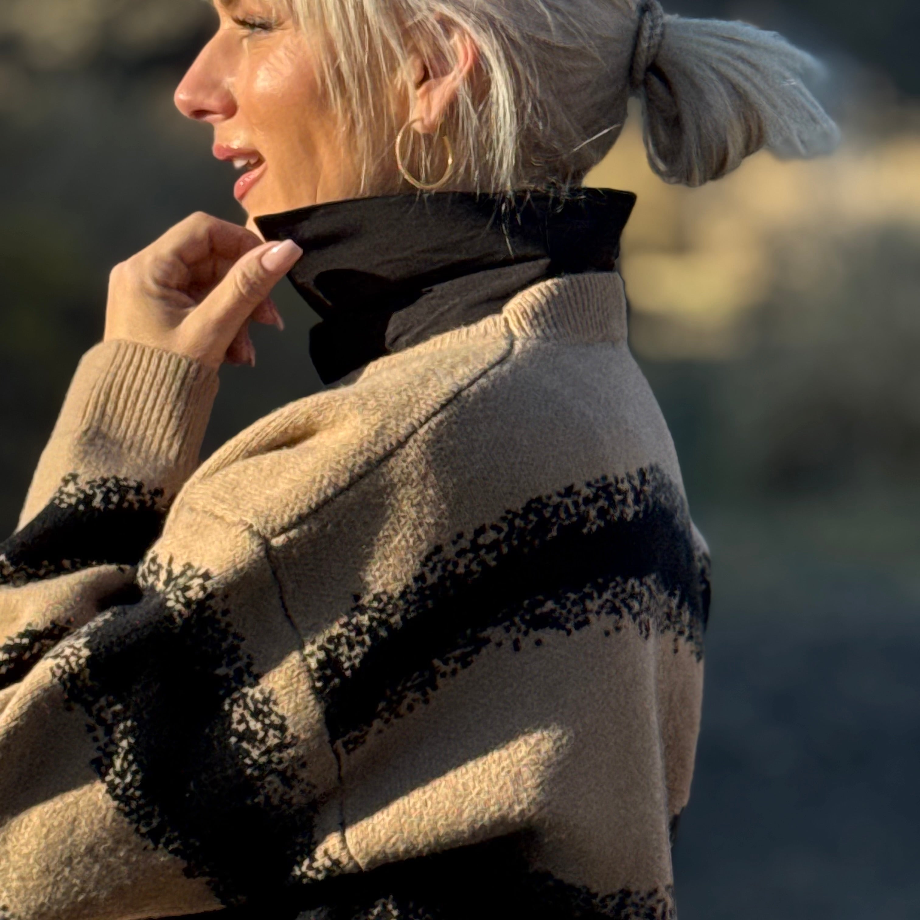 The Soft Terrain Textured Sweater