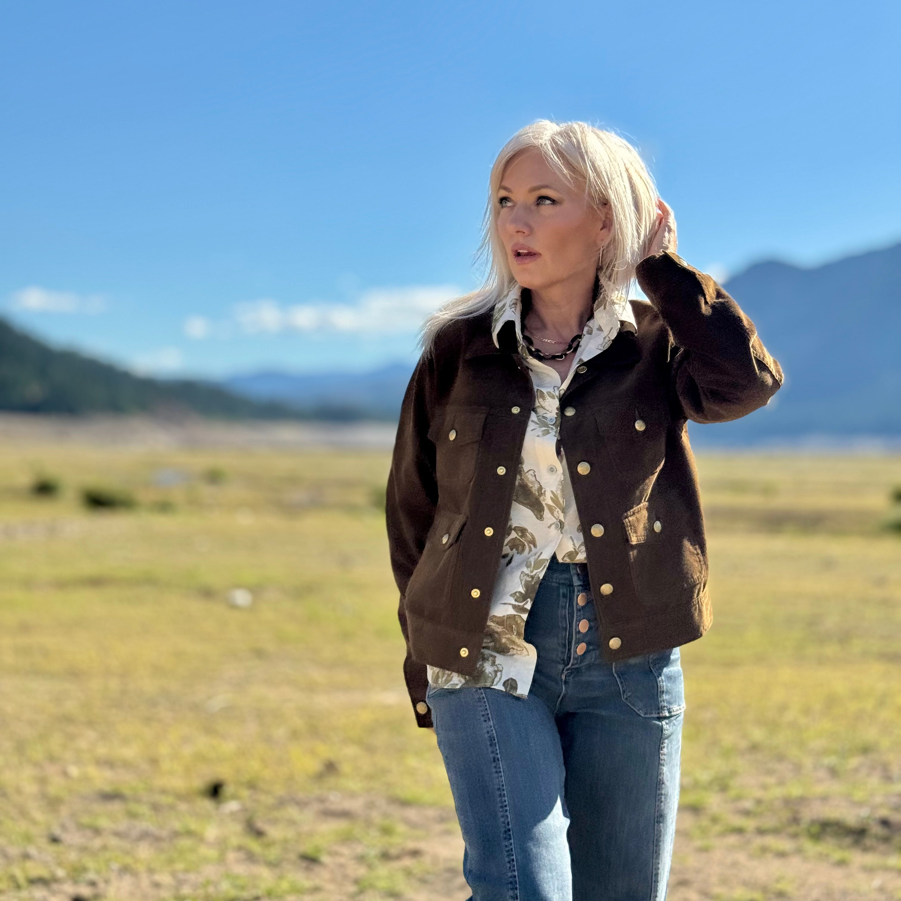 Montana Cord Jacket Olive (Copy)