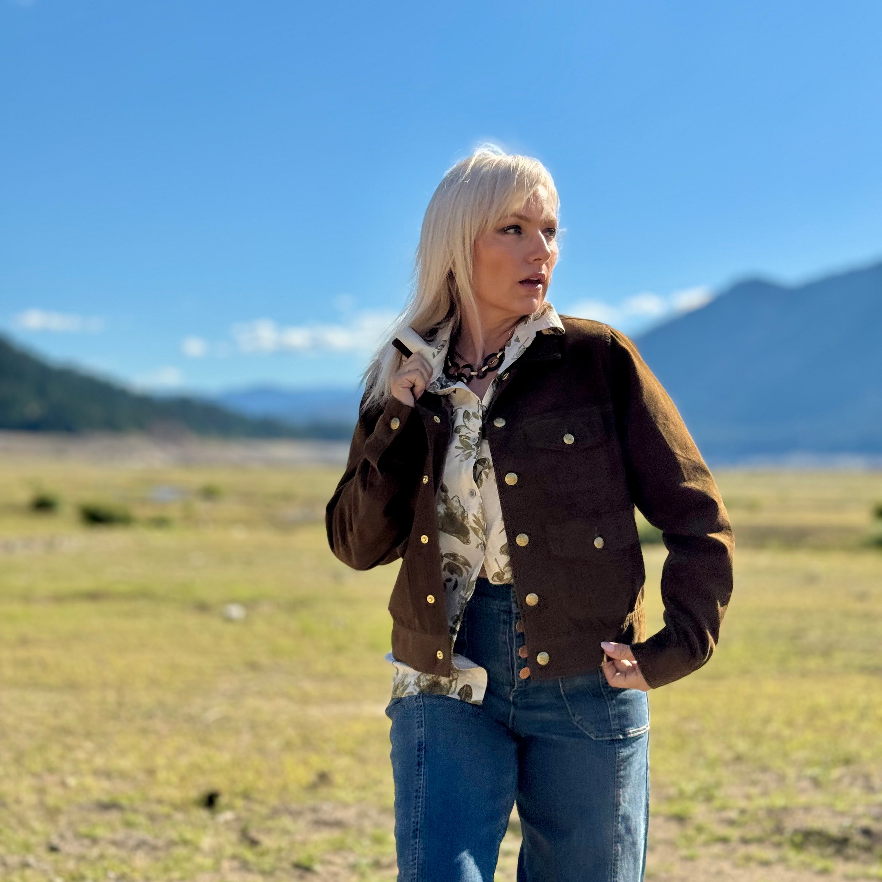 Montana Cord Jacket Olive (Copy)