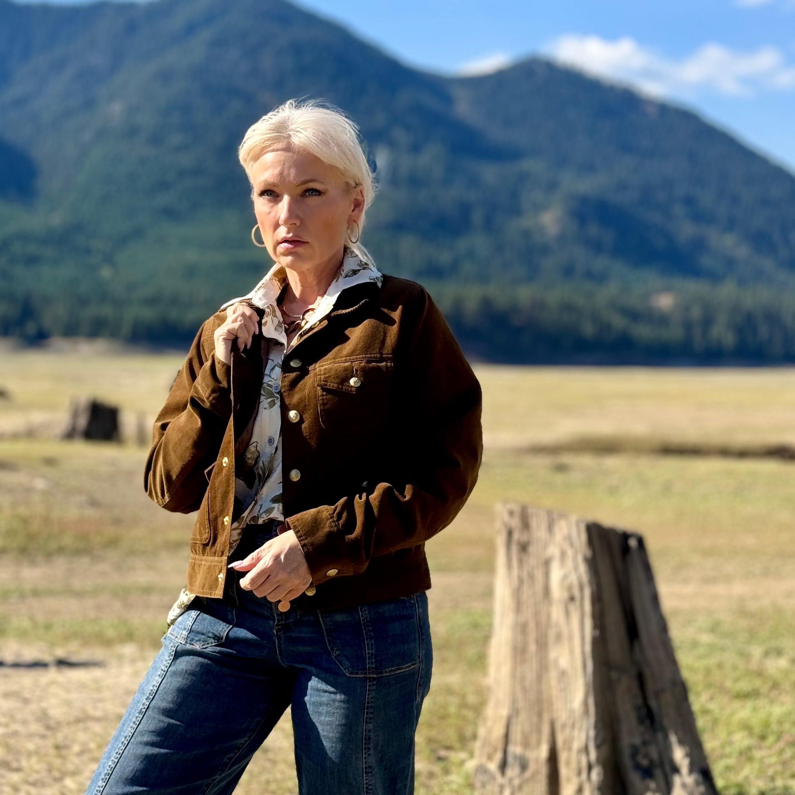 Montana Cord Jacket Olive