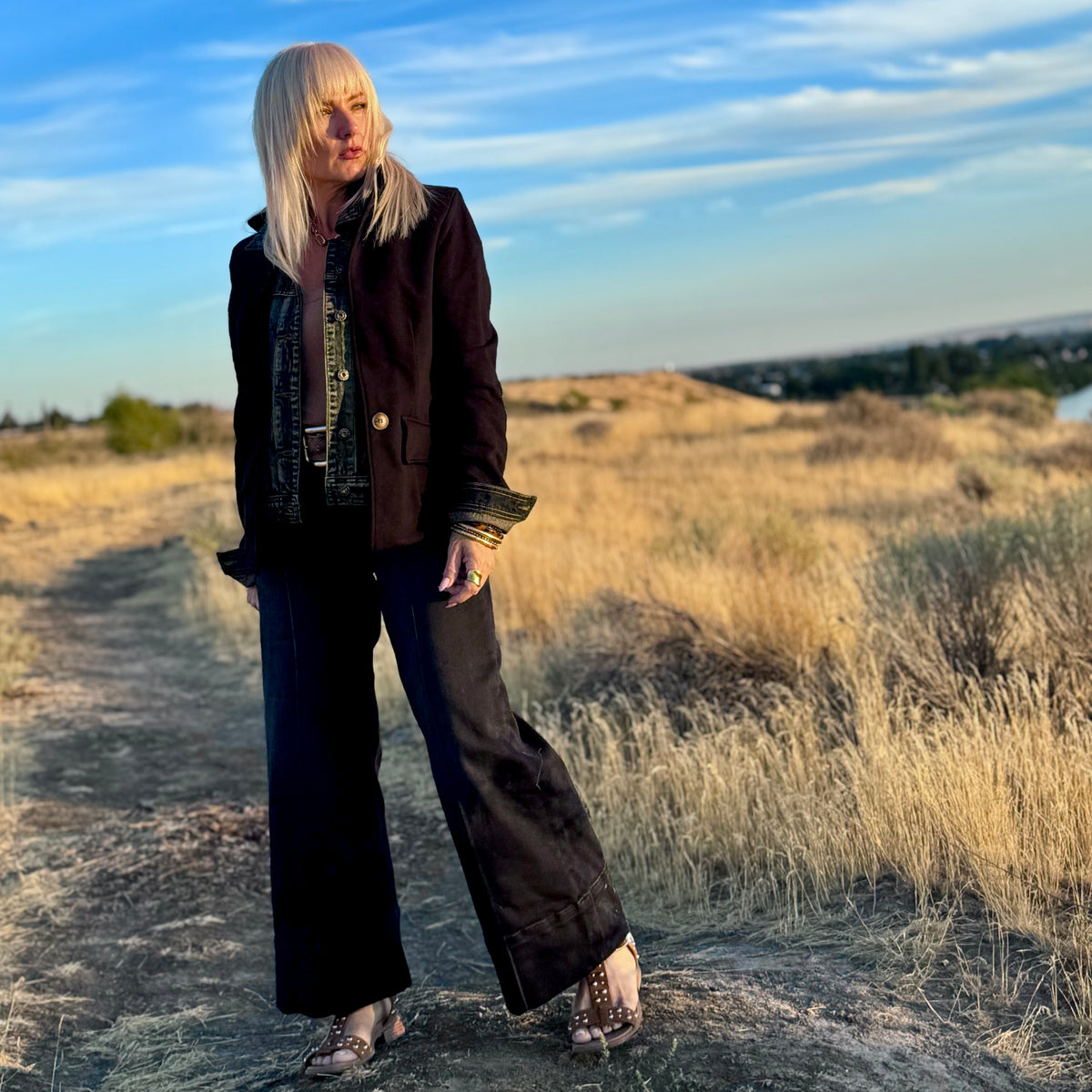 The After Dark Tummy Tuck Wide-Leg Jean