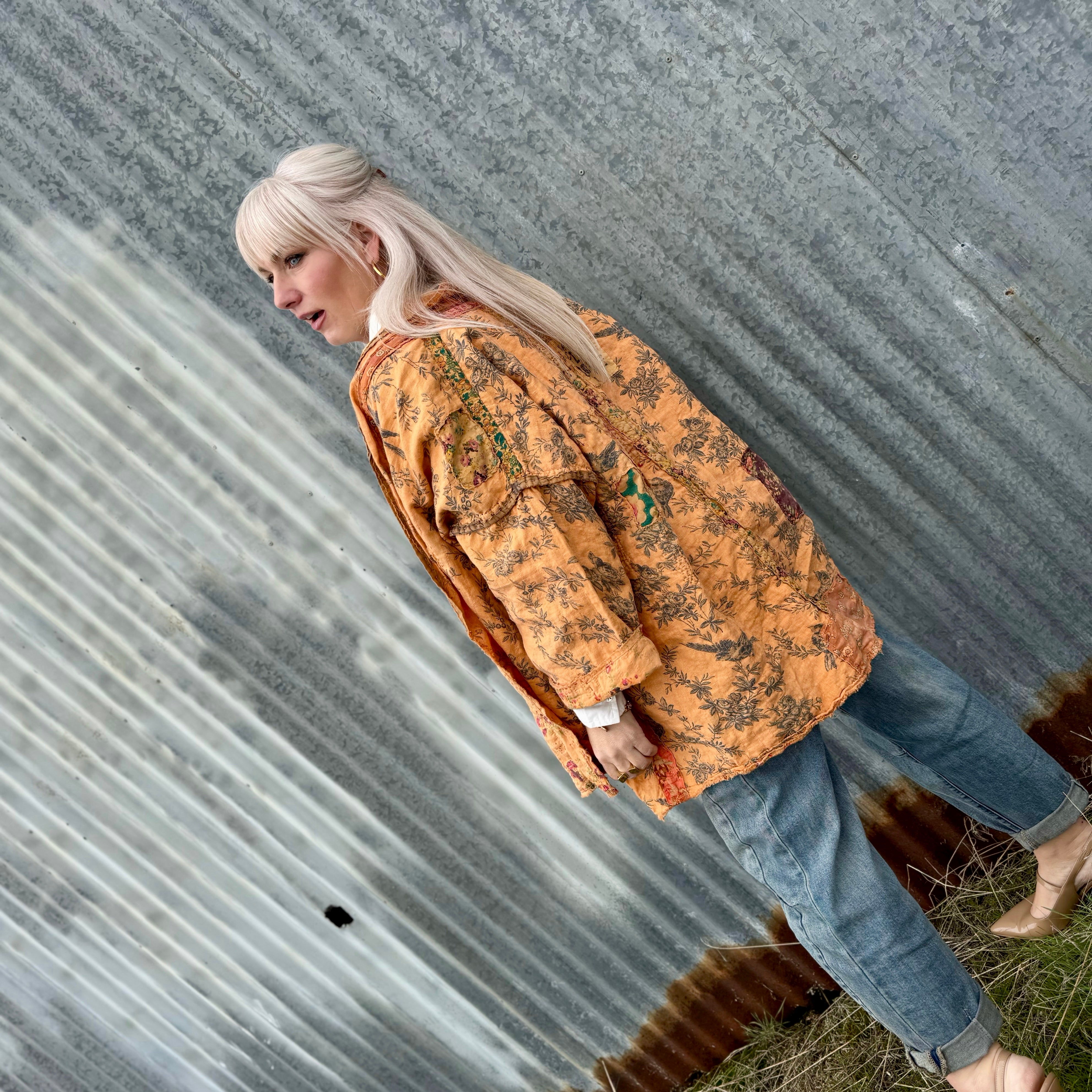 Magnolia Pearl Julian Floral Kimono
