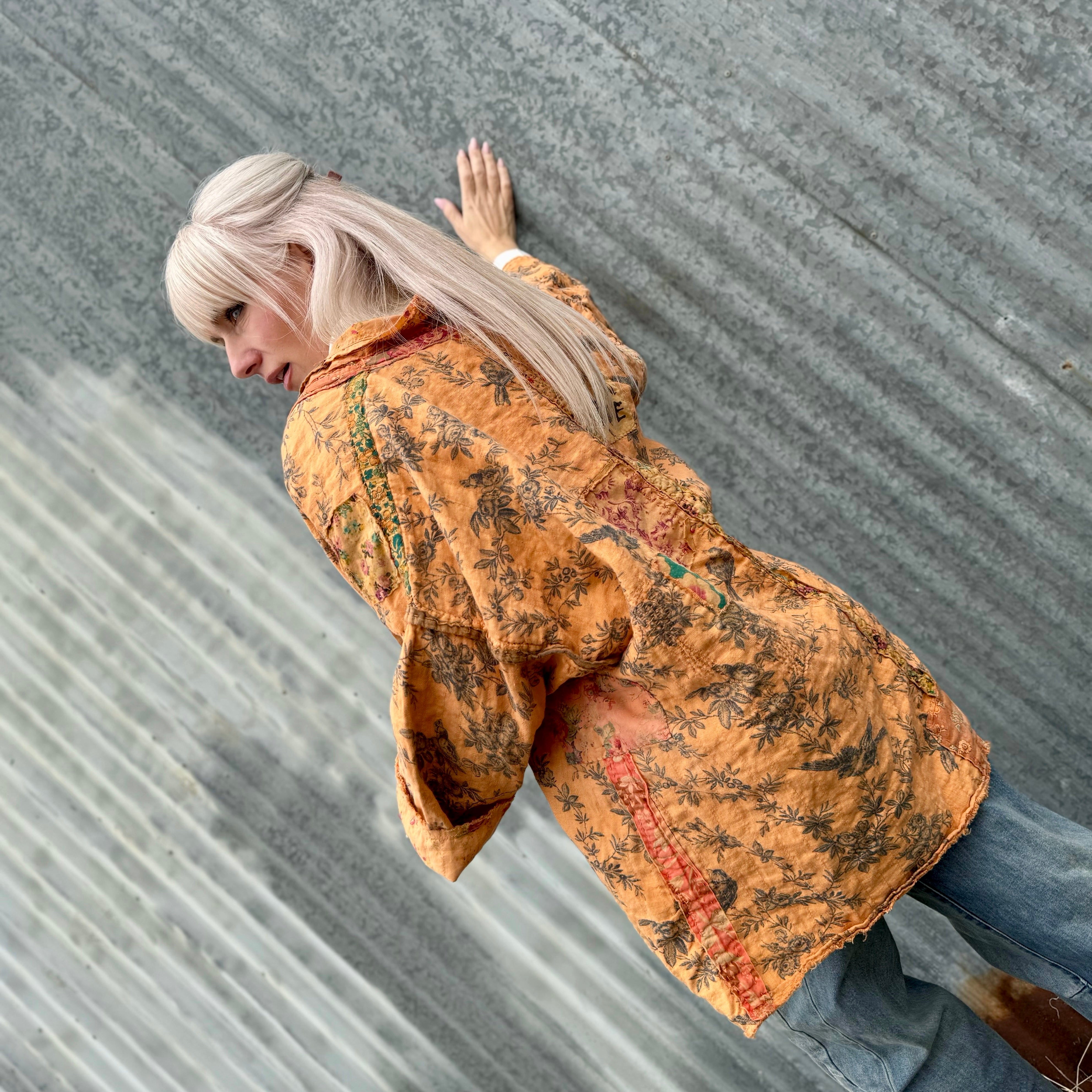 Magnolia Pearl Julian Floral Kimono
