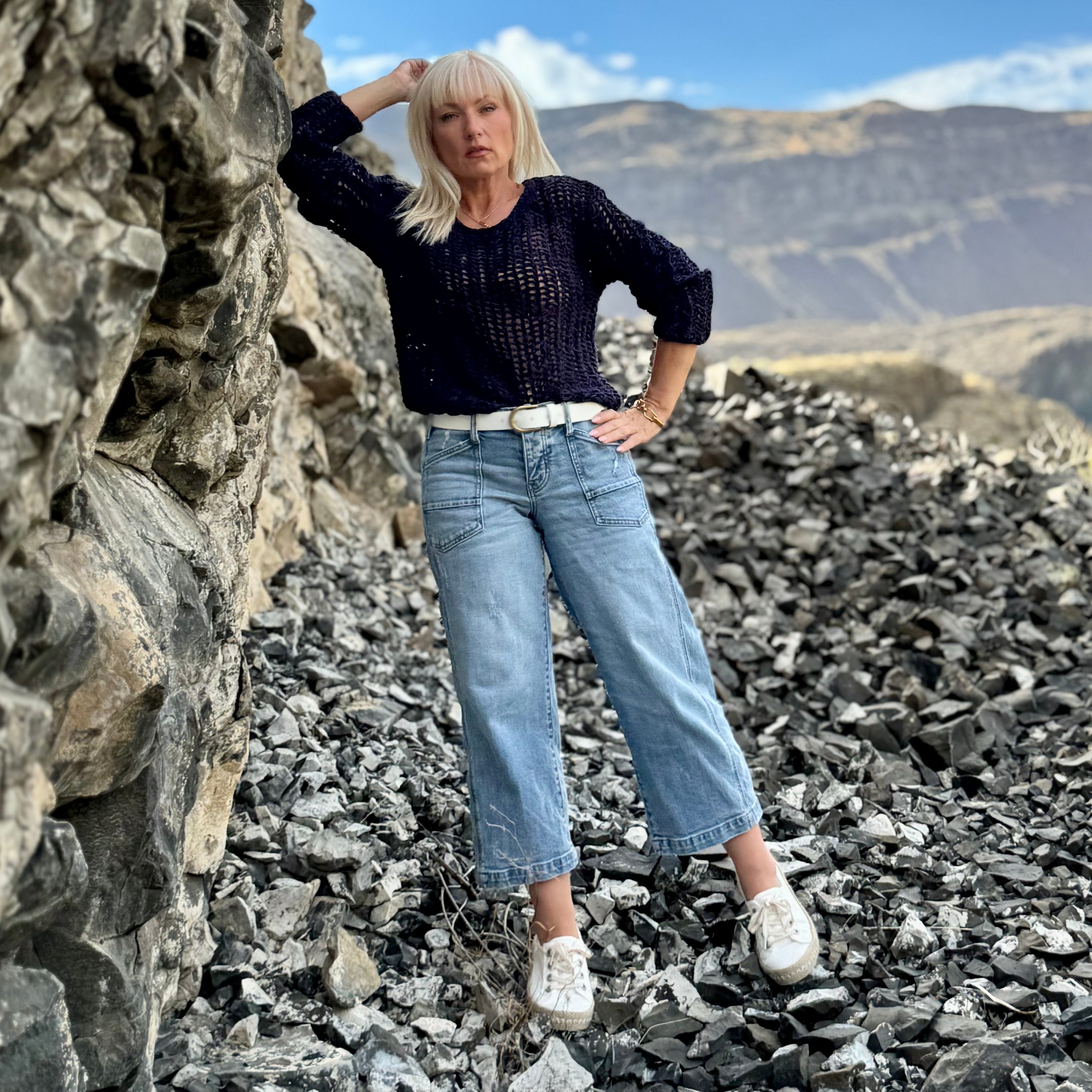 Canyon Drift Capri Jeans