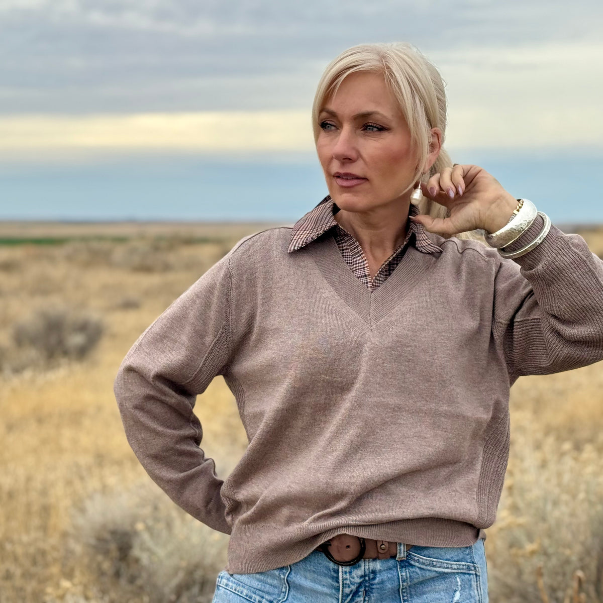 The Sloane V-Neck Sweater