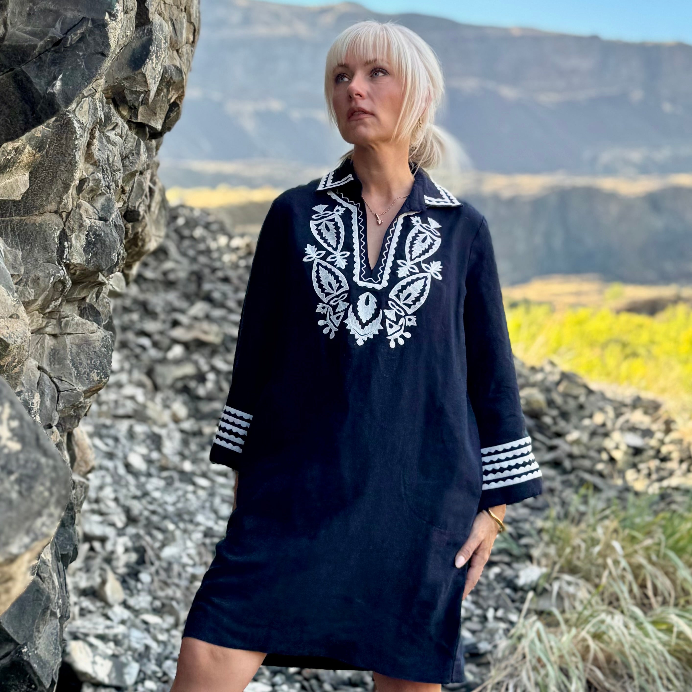 Santorini Nights Dress