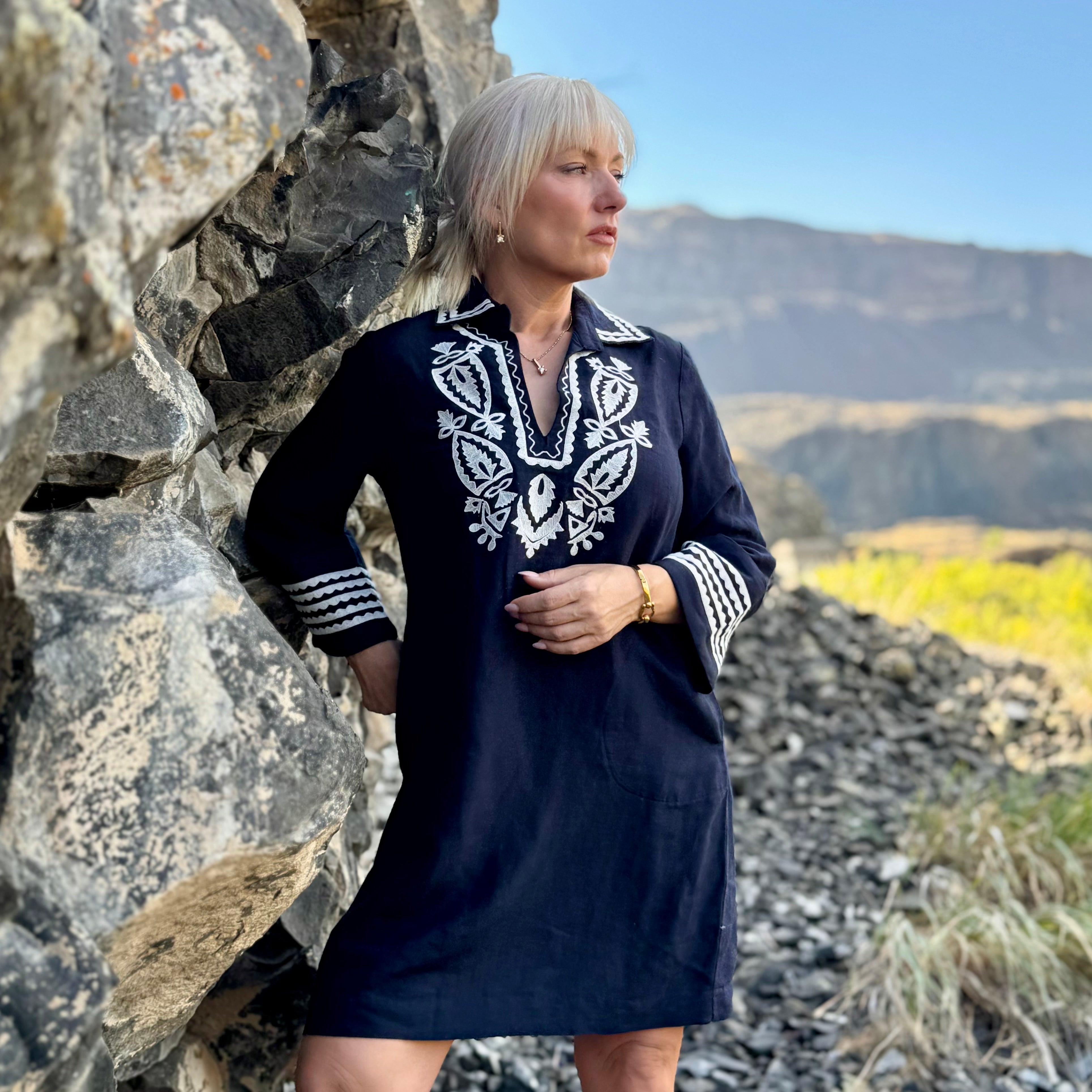 Santorini Nights Dress