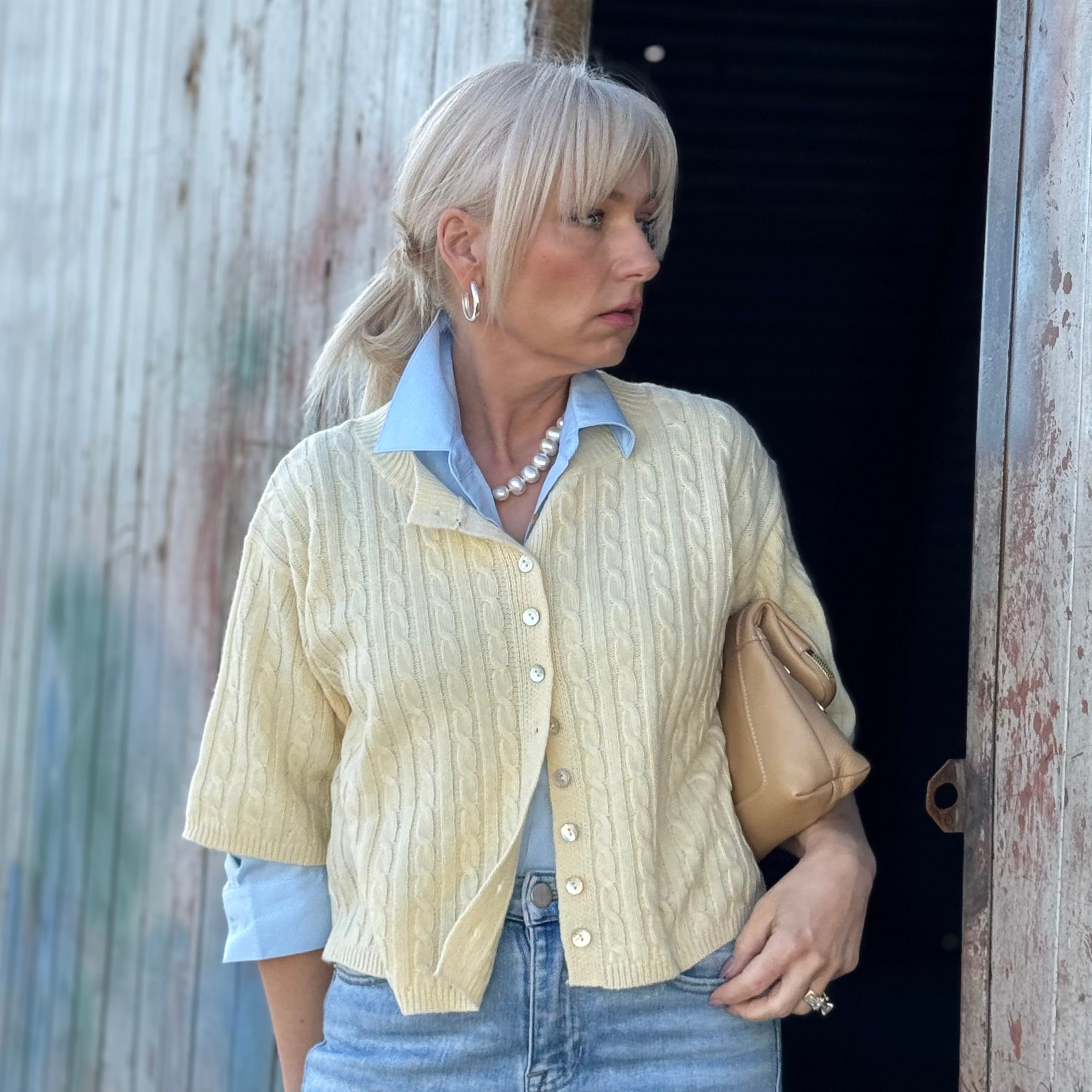 The Heirloom Cable Cardigan