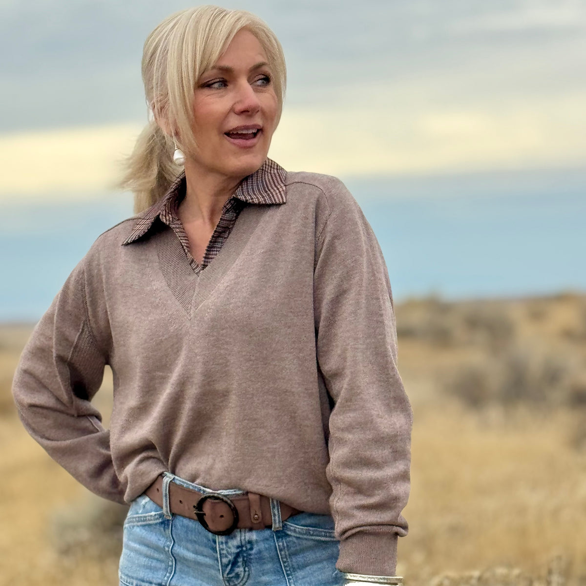 The Sloane V-Neck Sweater