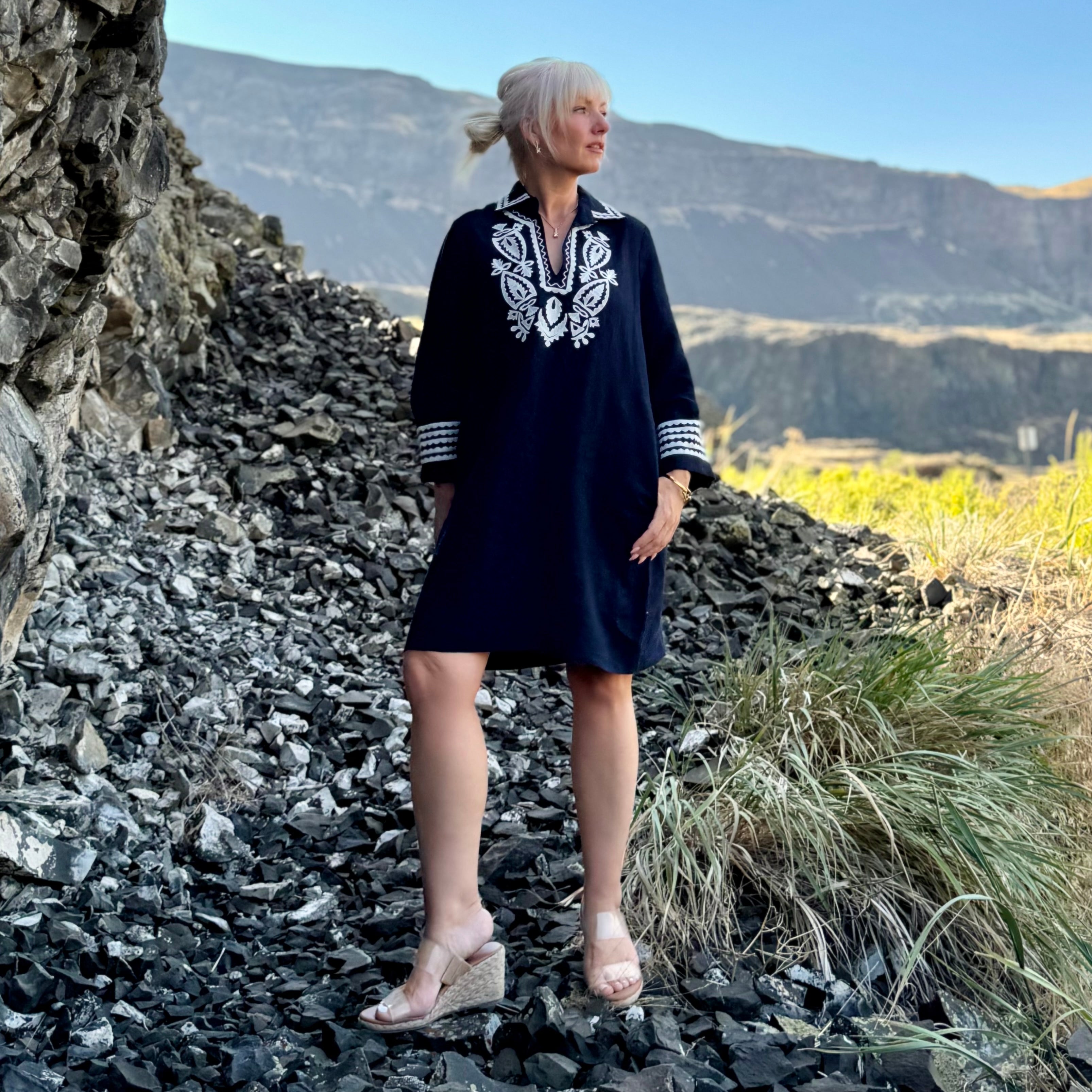 Santorini Nights Dress