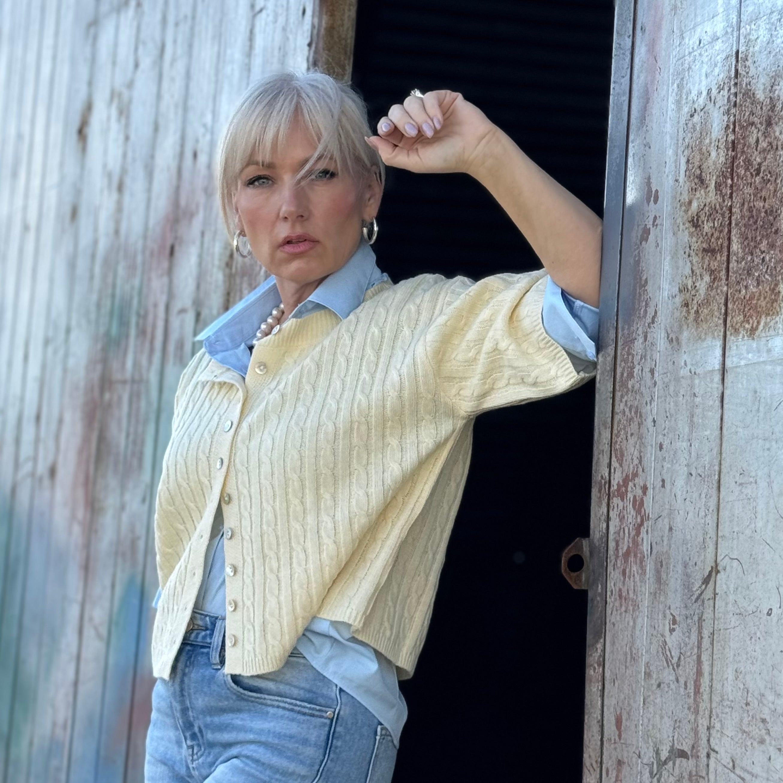 The Heirloom Cable Cardigan