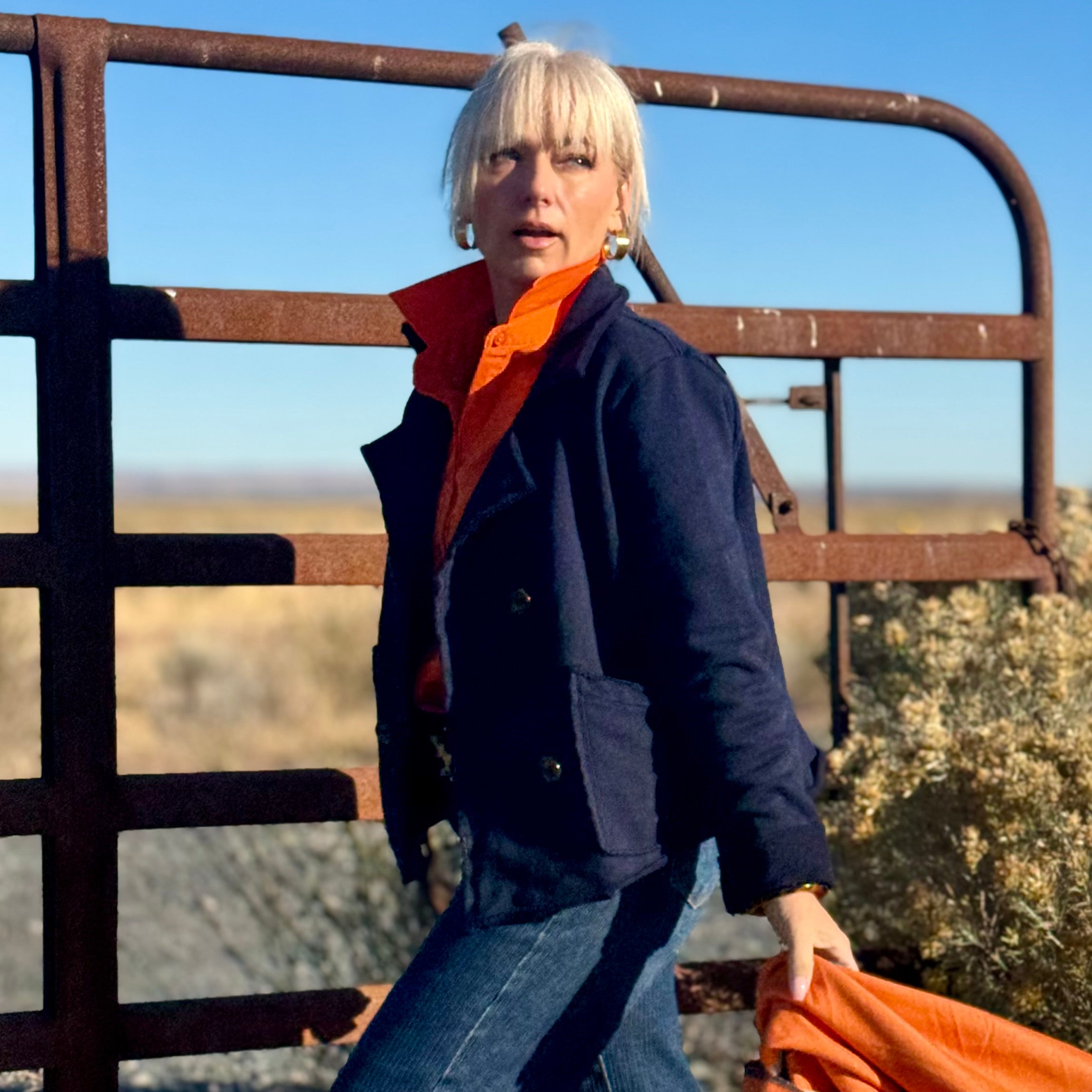 Voyager French Terry Peacoat Navy (Copy)