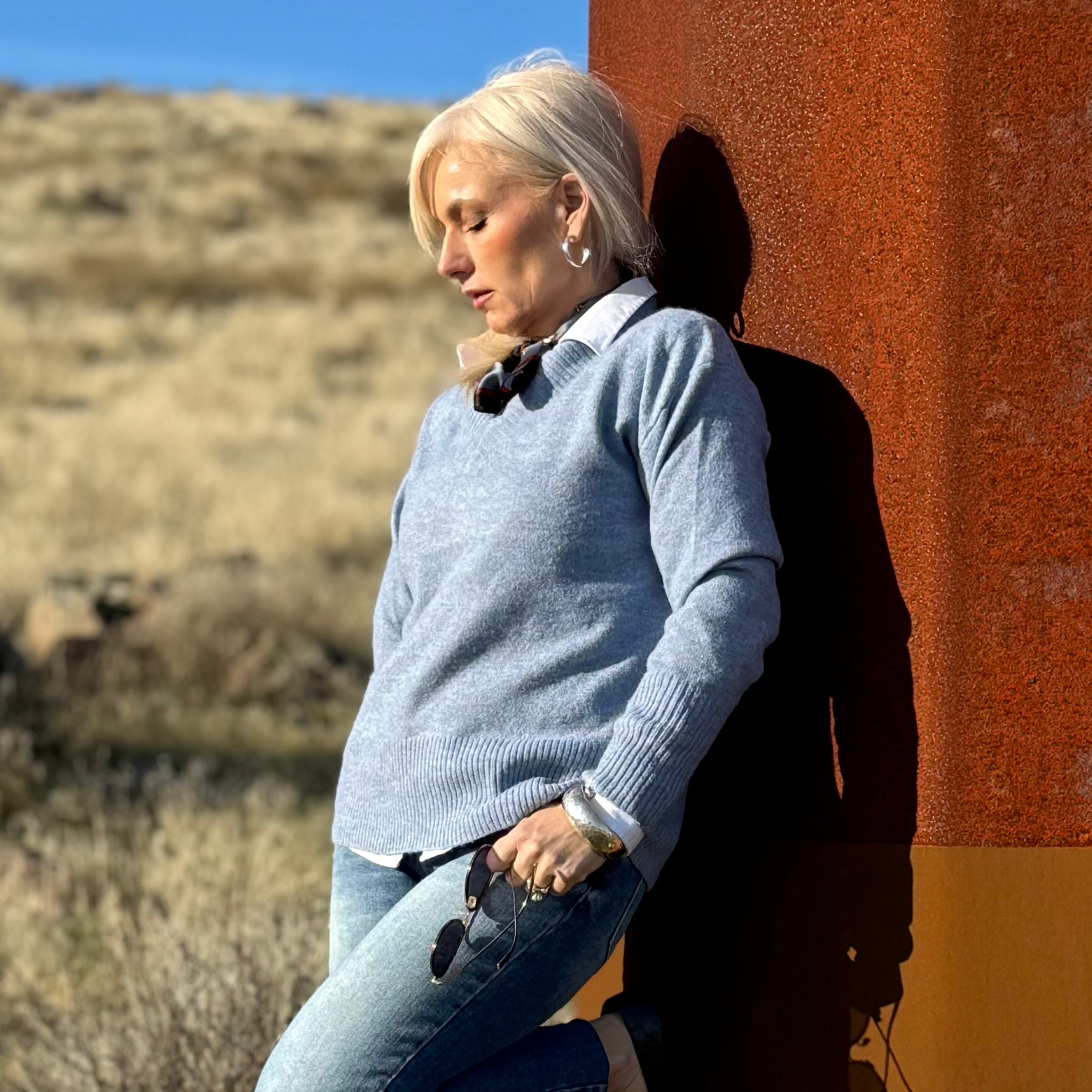 The Landmark V-Neck Sweater