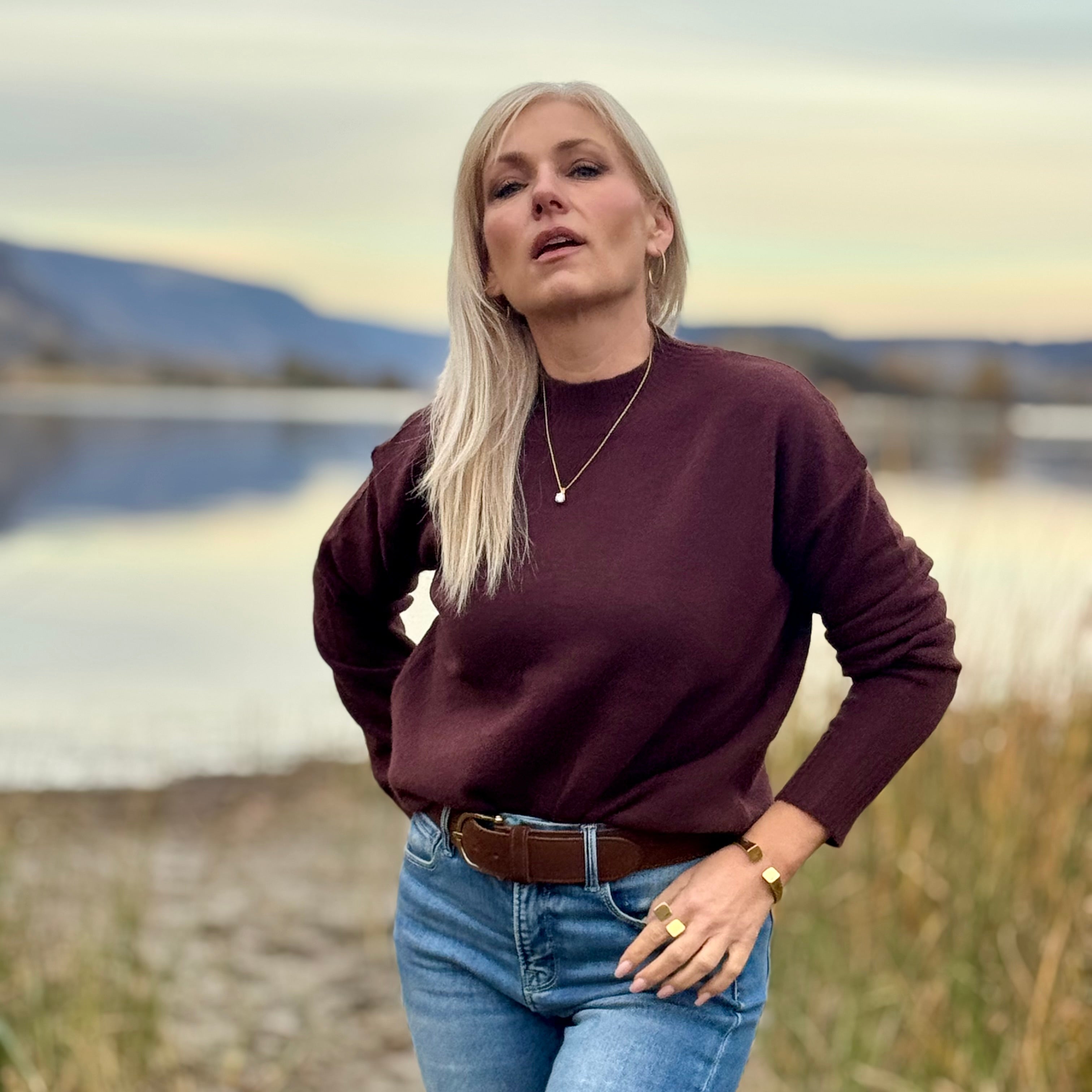 The Merlot Muse Sweater