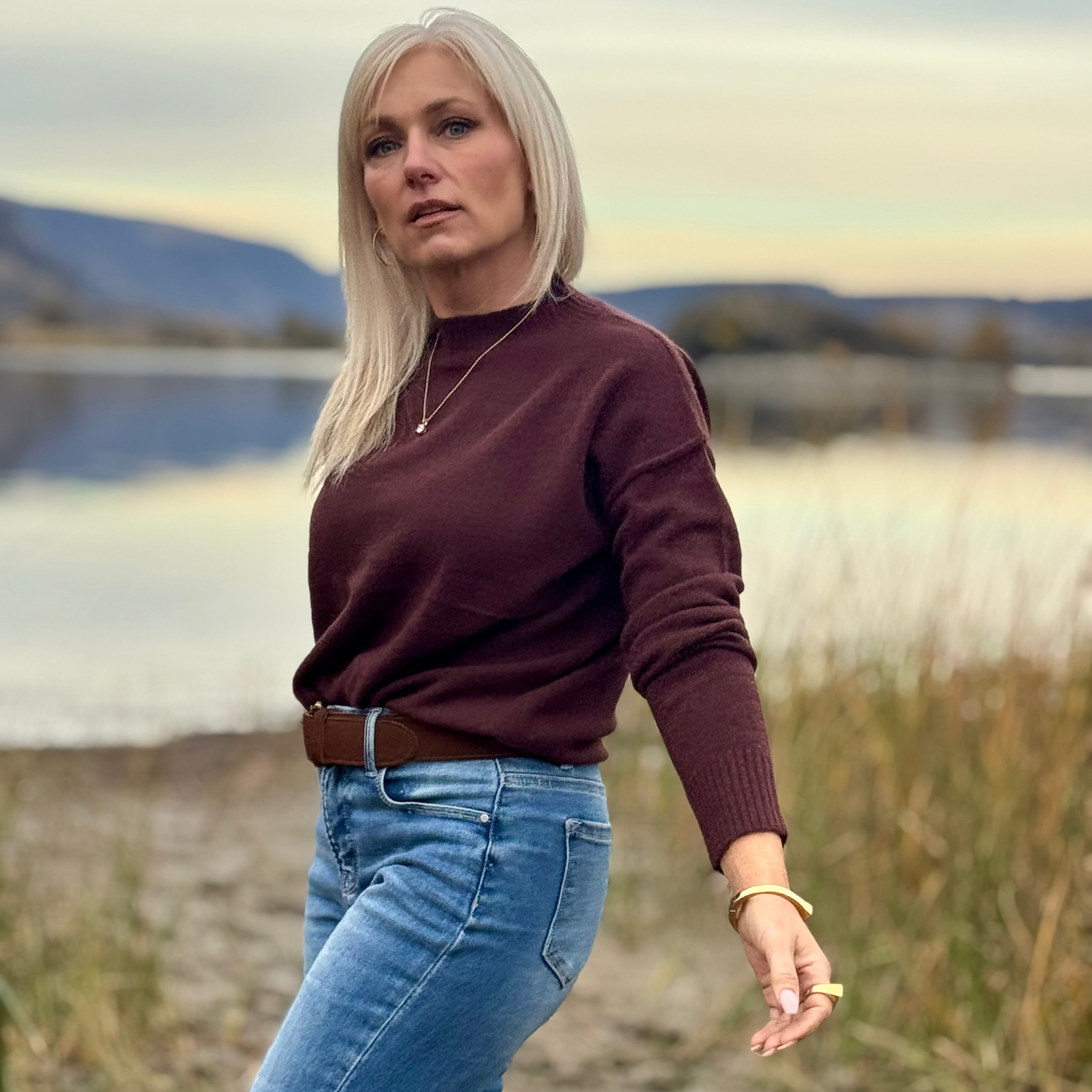 The Merlot Muse Sweater