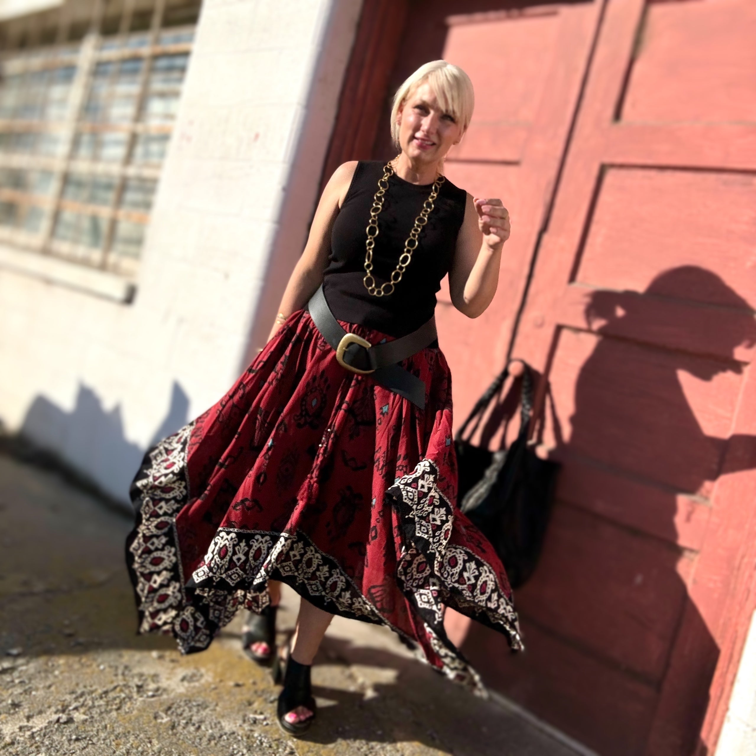 Montana Hanky Hem Skirt