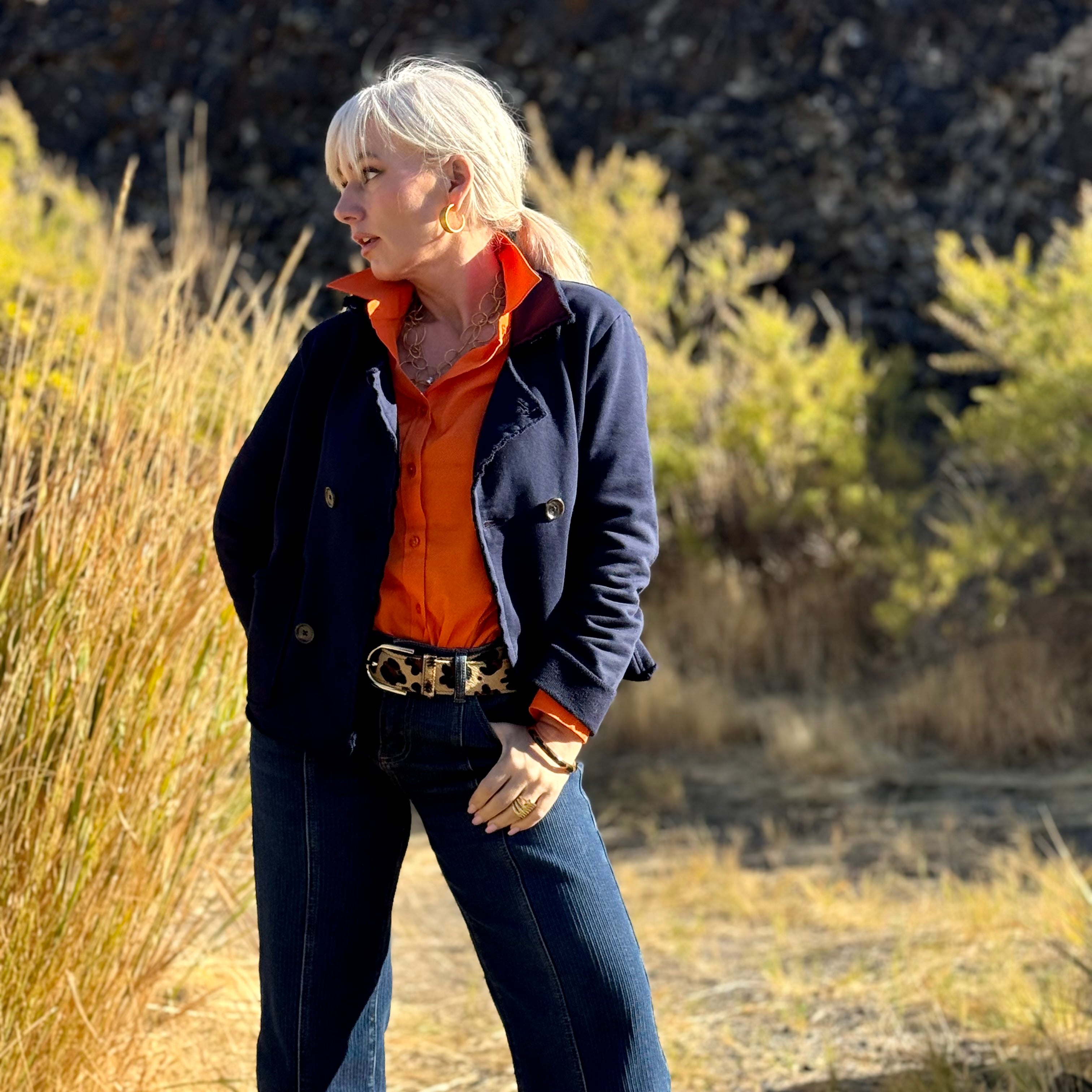 Voyager French Terry Peacoat Navy (Copy)