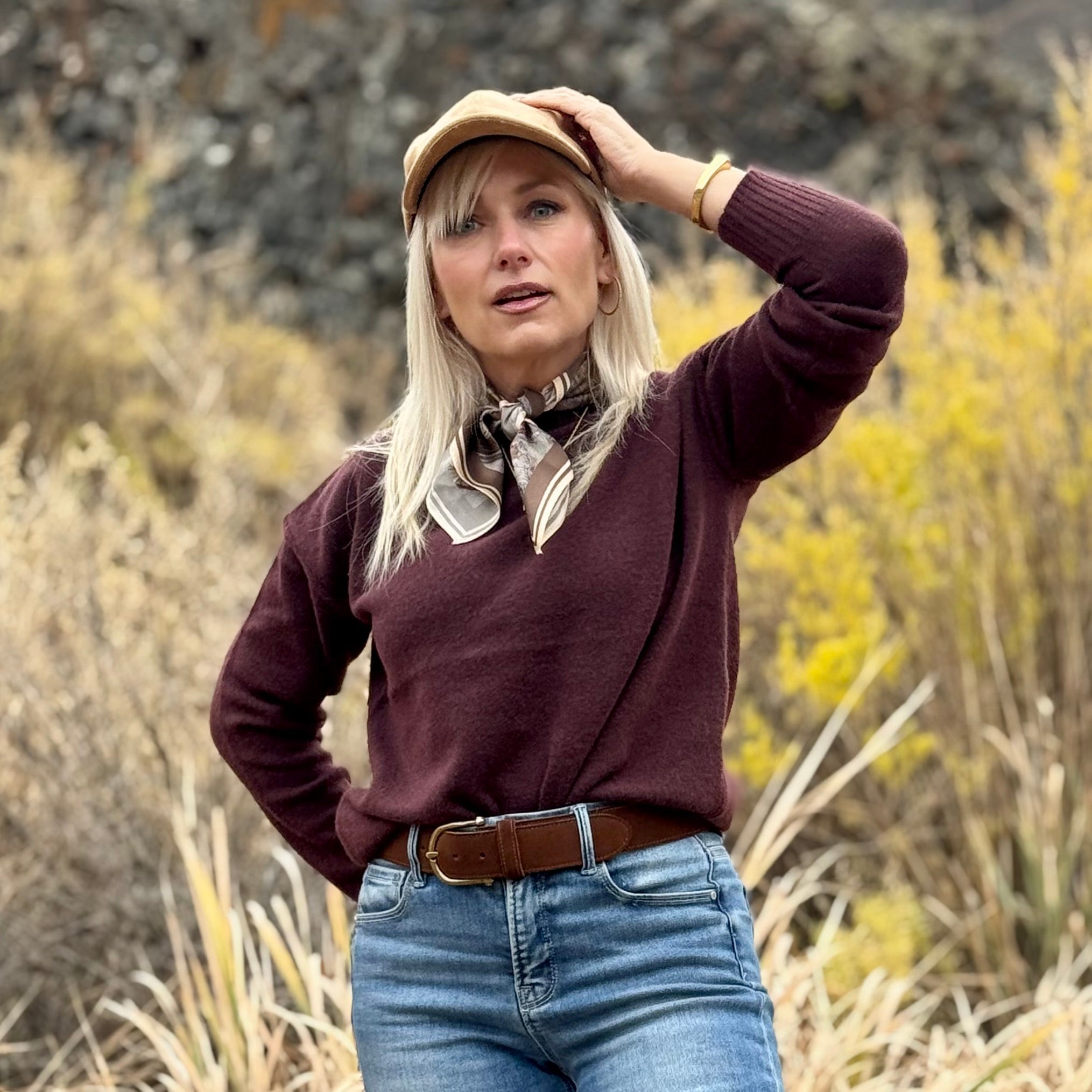 The Merlot Muse Sweater