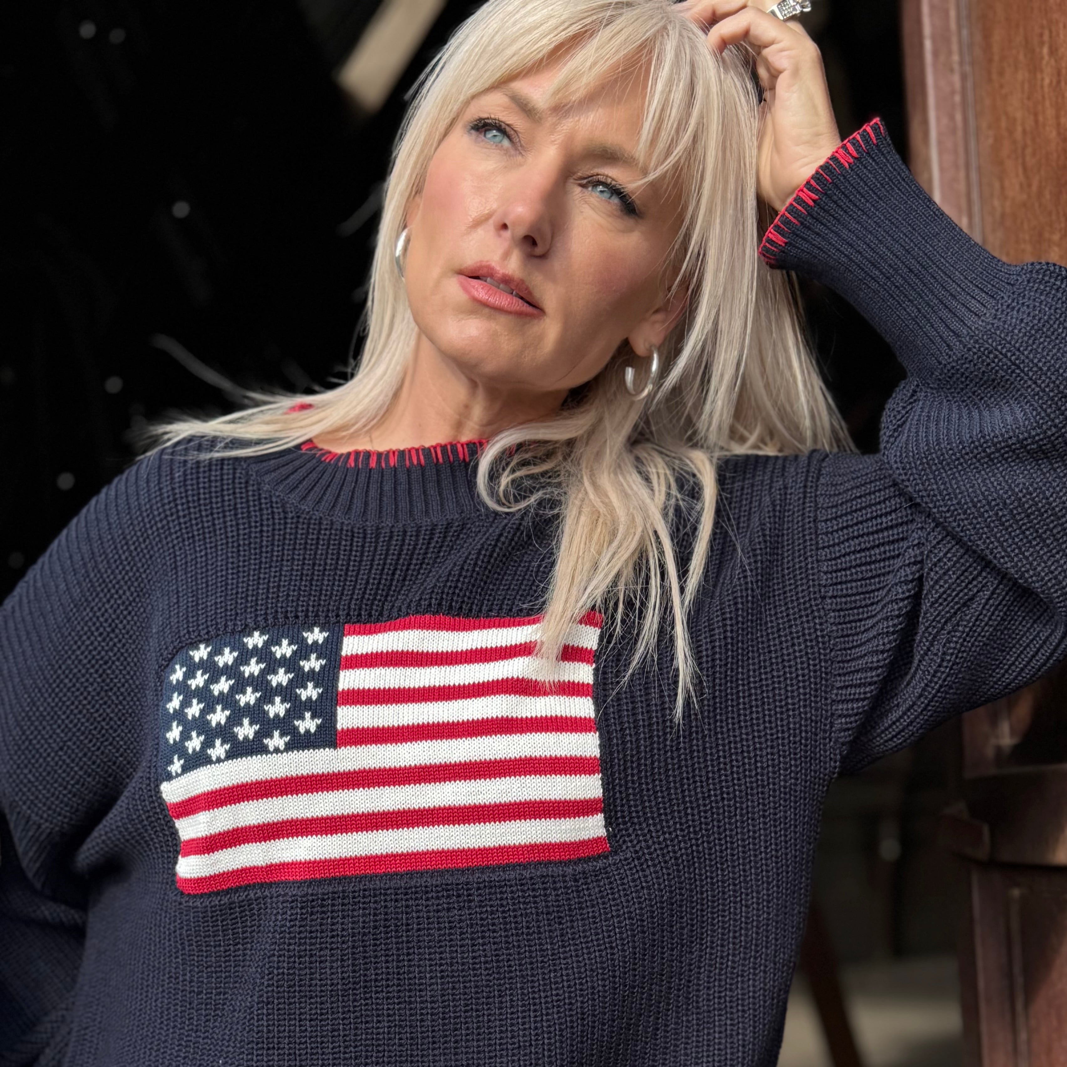 Stars & Stripes Statement Sweater