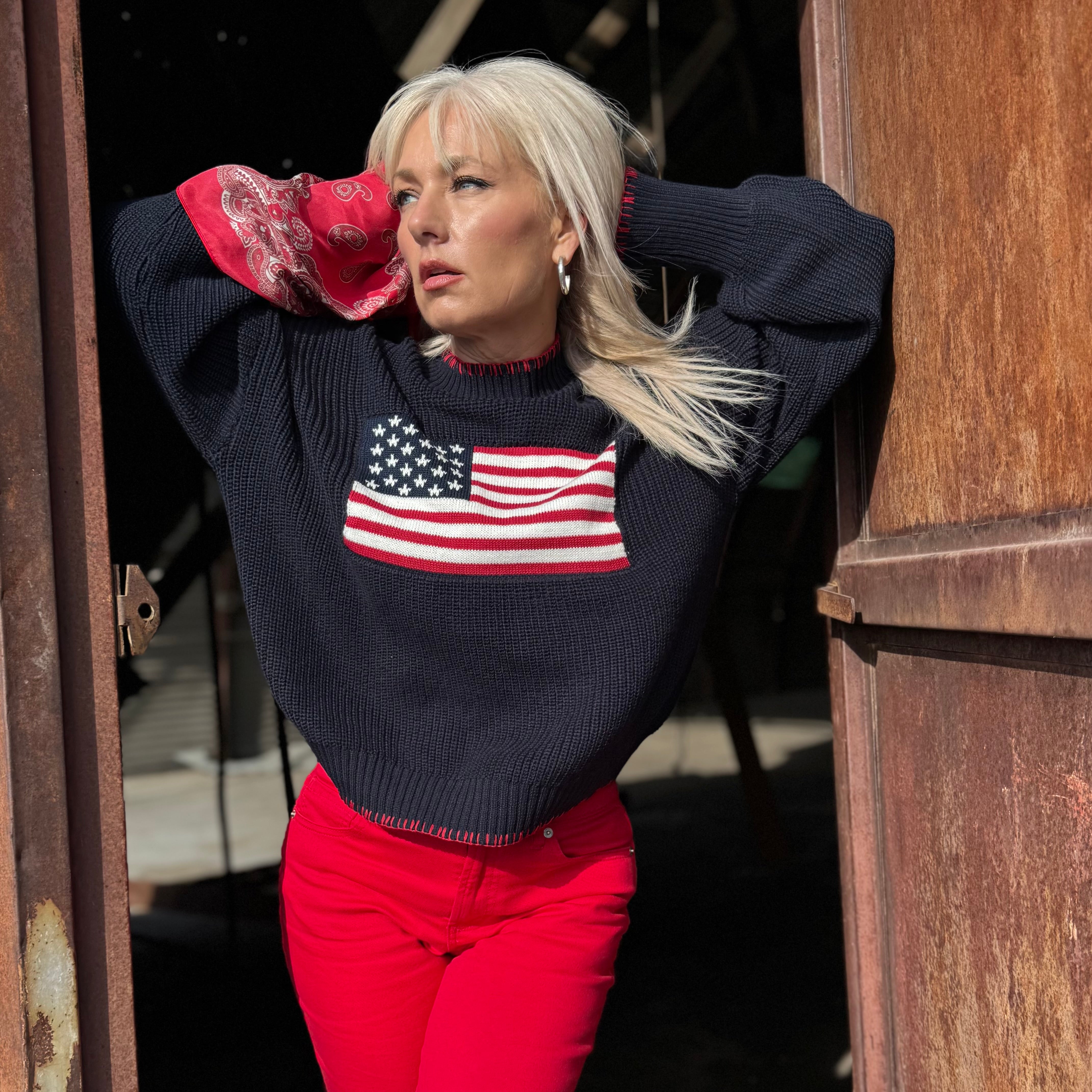 Stars & Stripes Statement Sweater