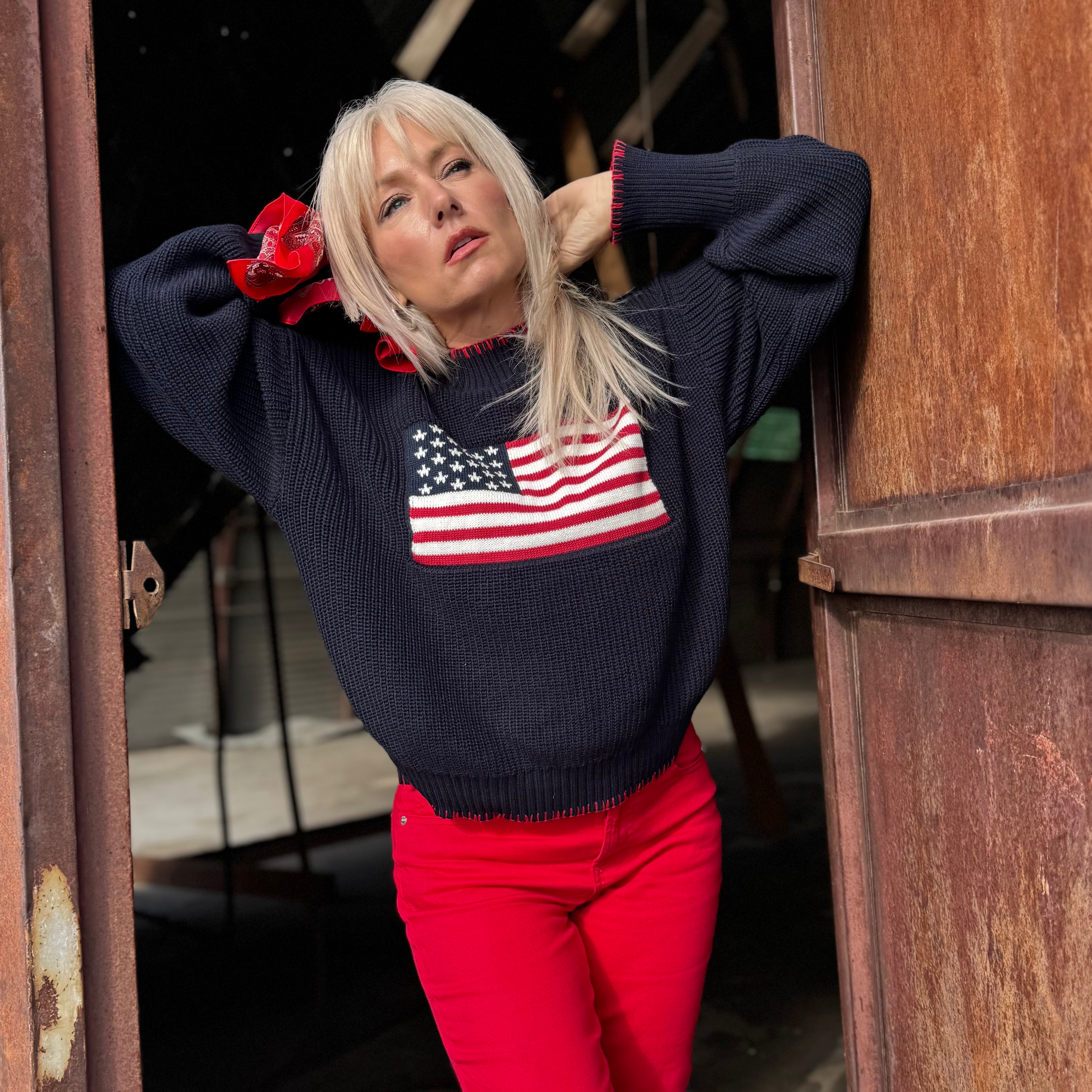 Stars & Stripes Statement Sweater