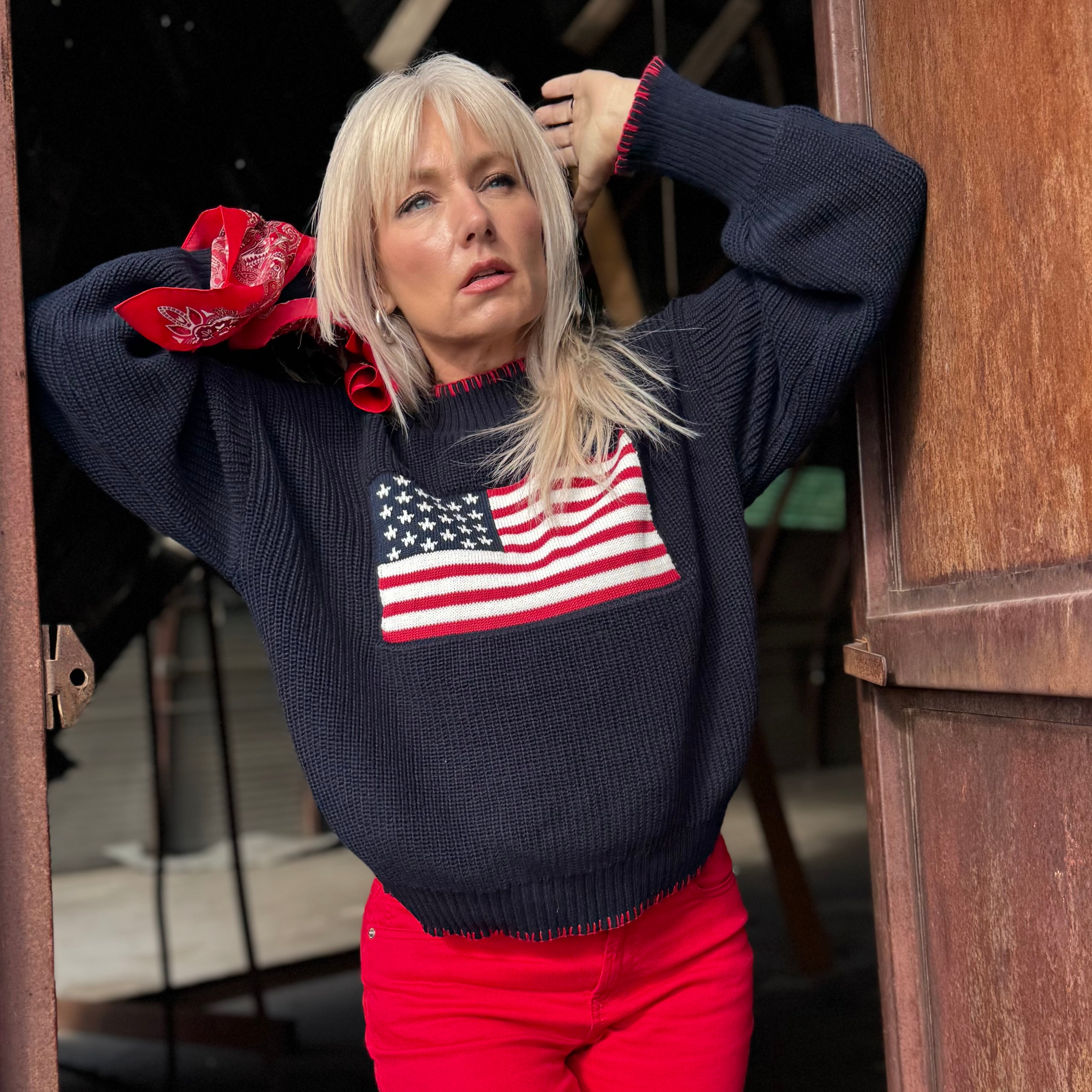 Stars & Stripes Statement Sweater