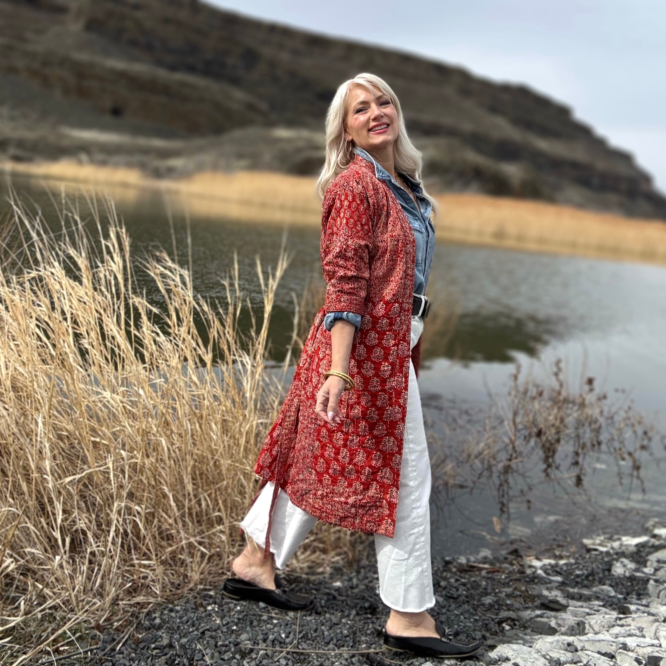 Rustic Dreamer Quilted Duster S/M