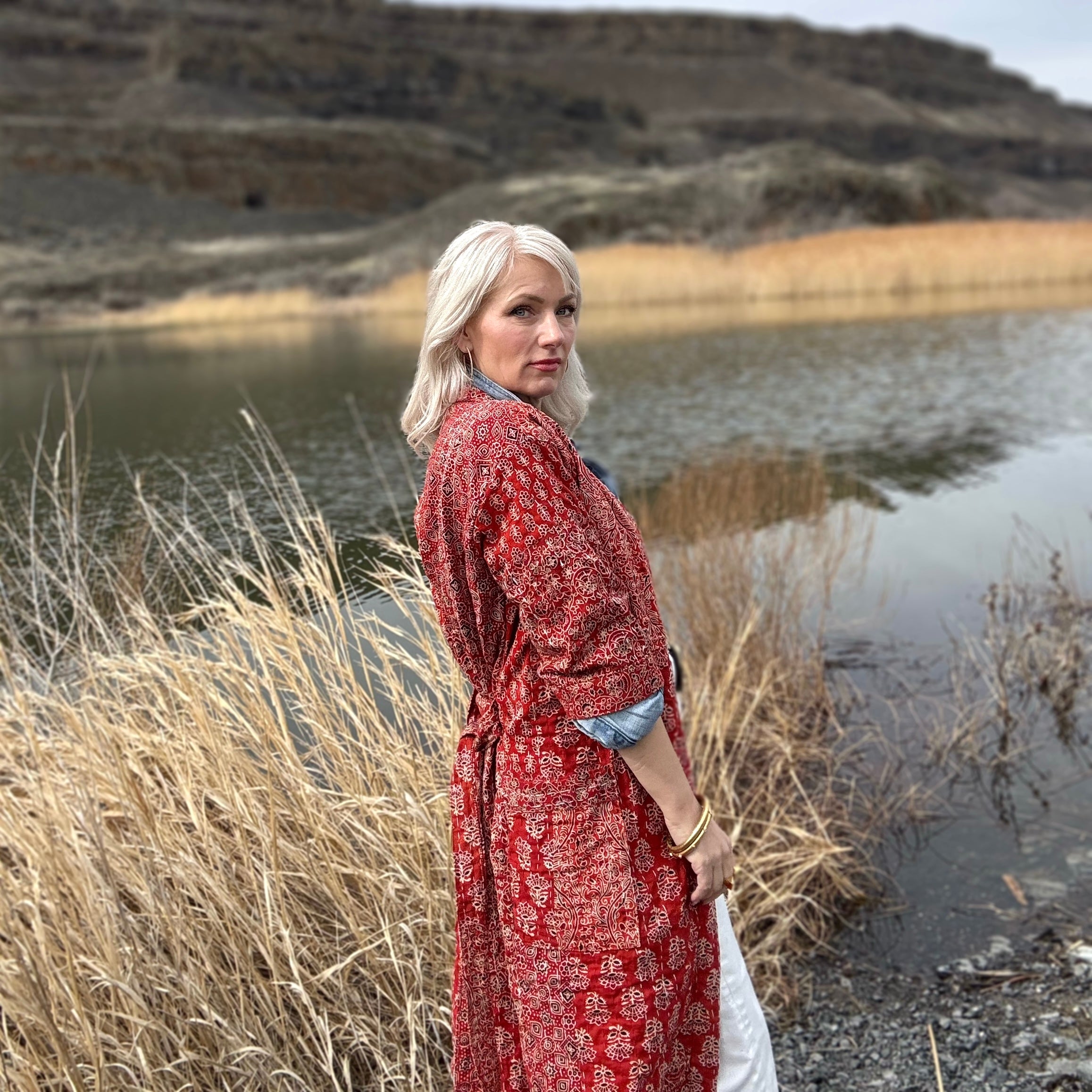 Rustic Dreamer Quilted Duster S/M