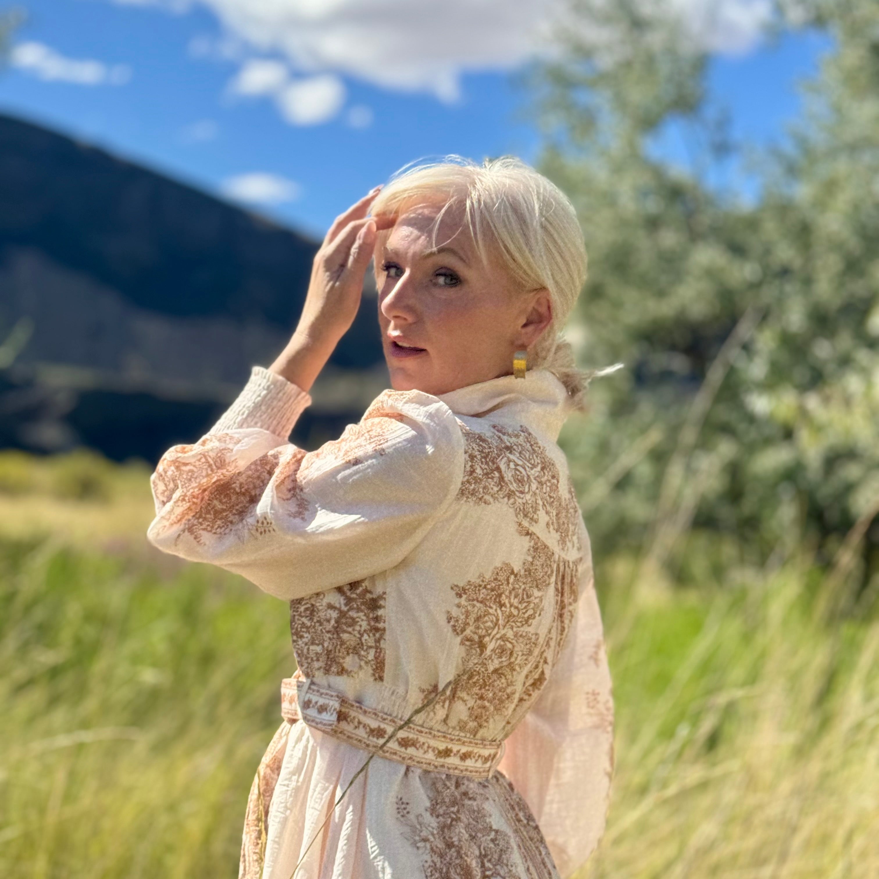 Canyon Toile Shirt Dress