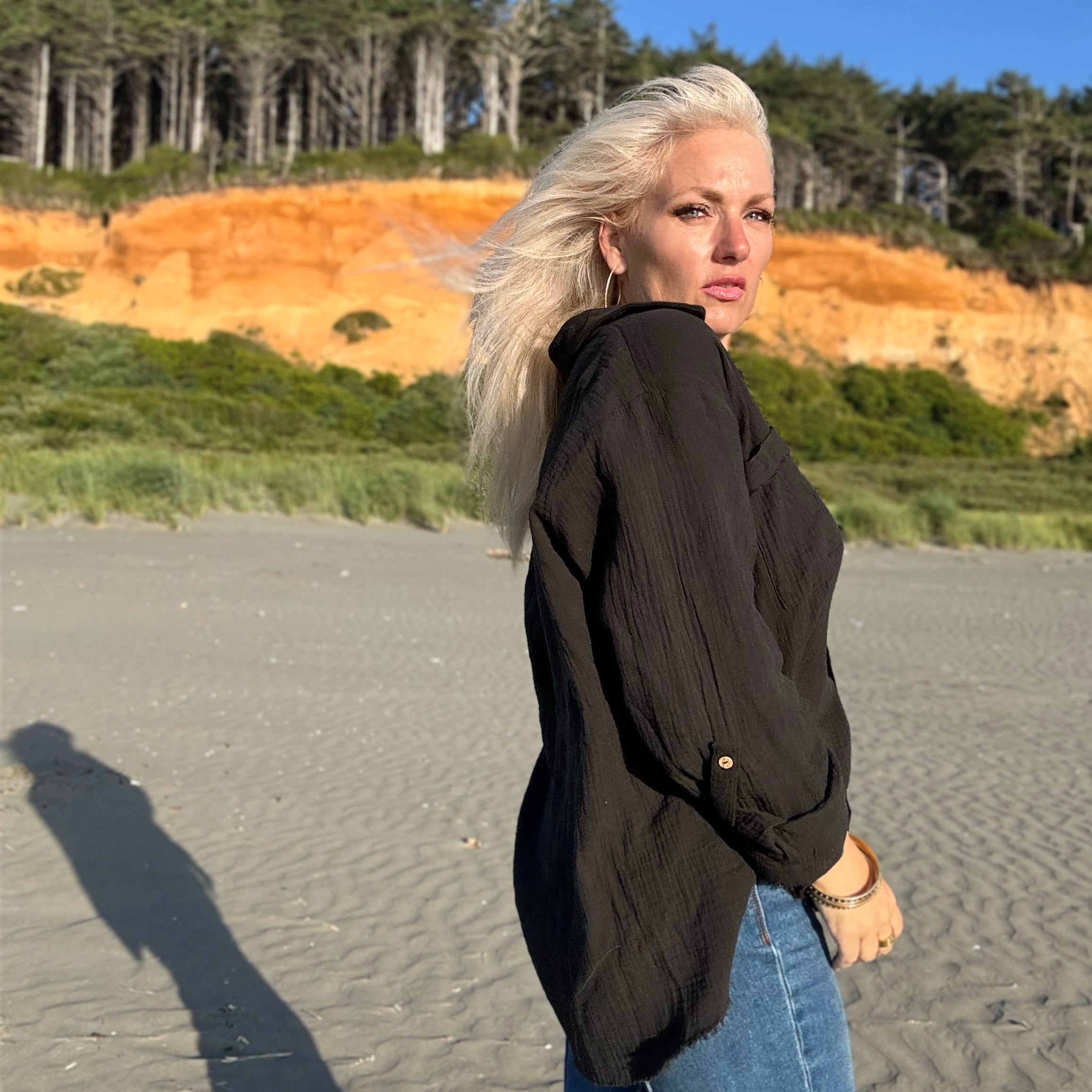 Playa Double Gauze Button Up Shirt