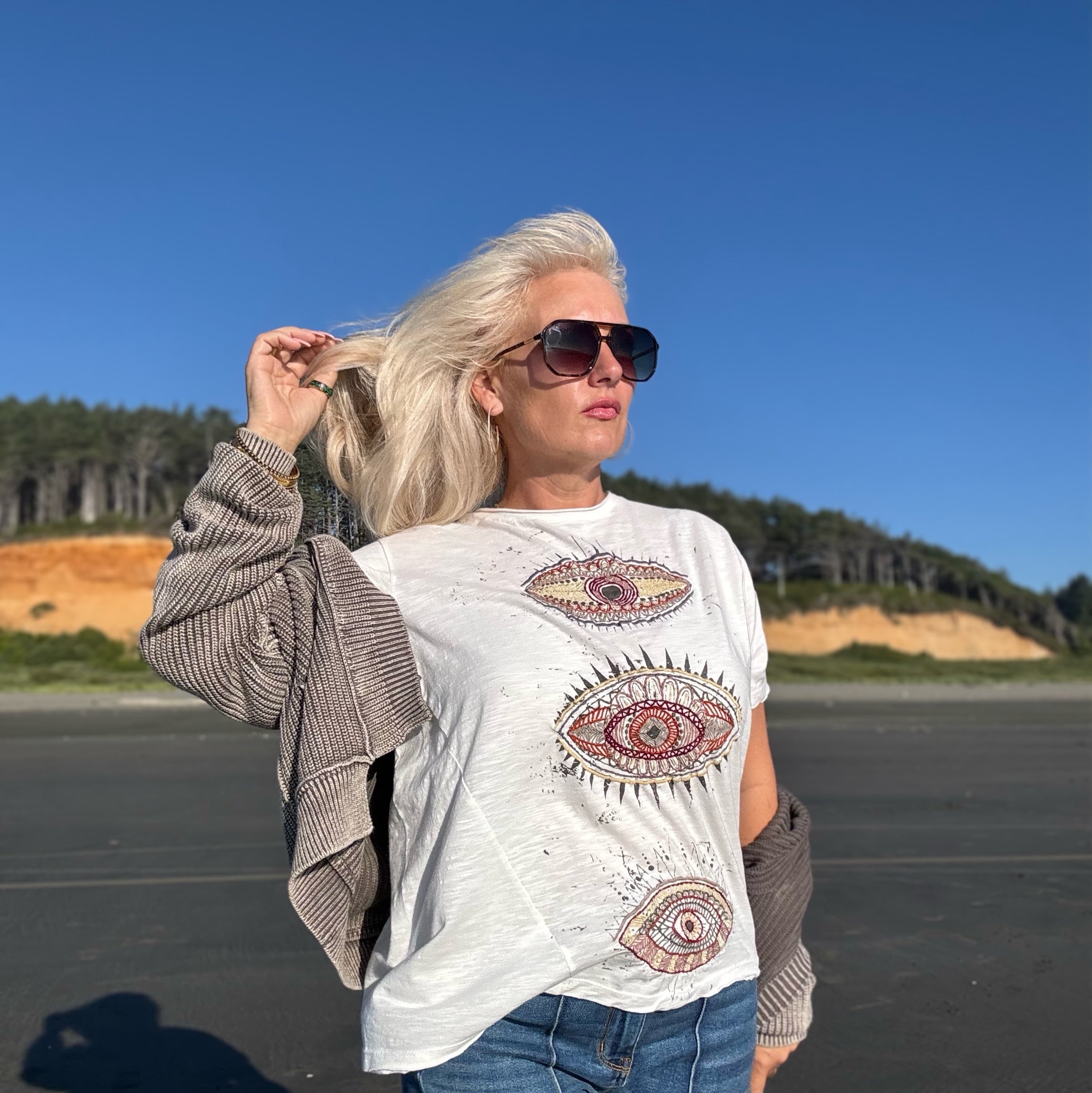 Seeing Eye Tee Ivory