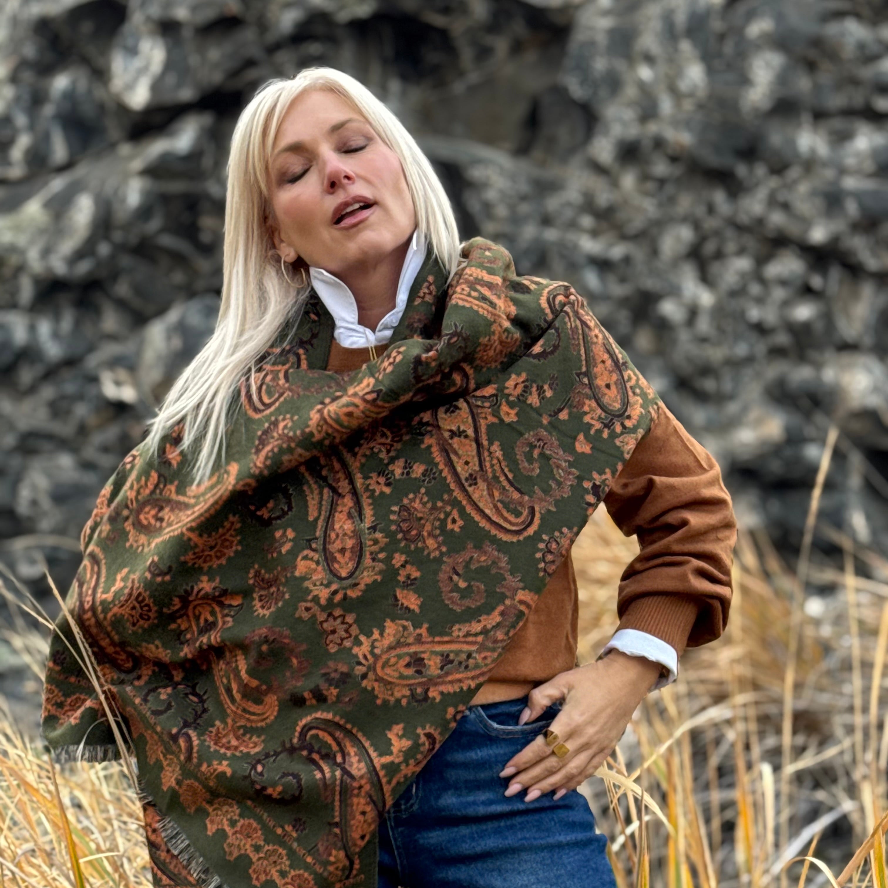 Forrest PAISLEY TAPESTRY SCARF