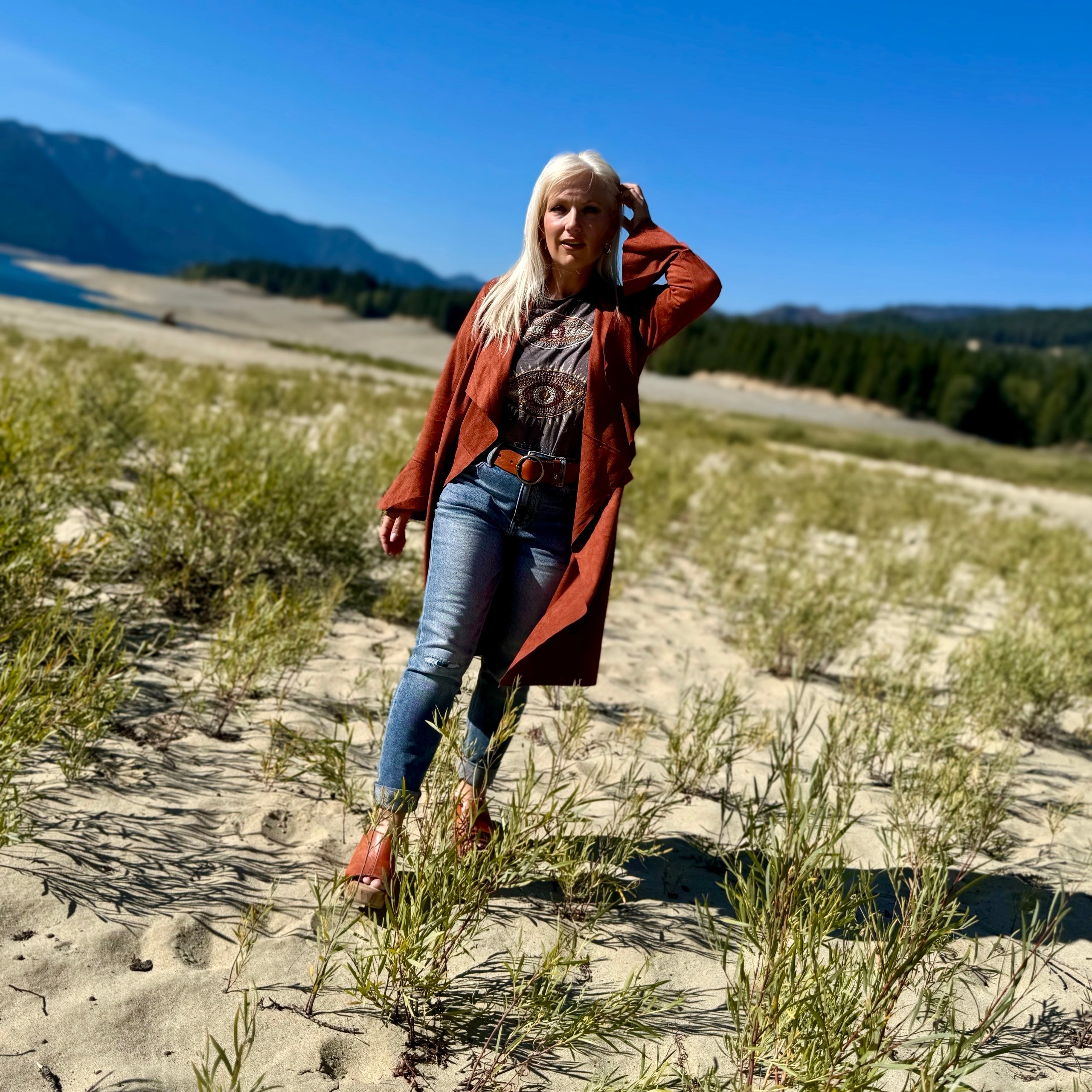 Sedona Faux Suede Jacket