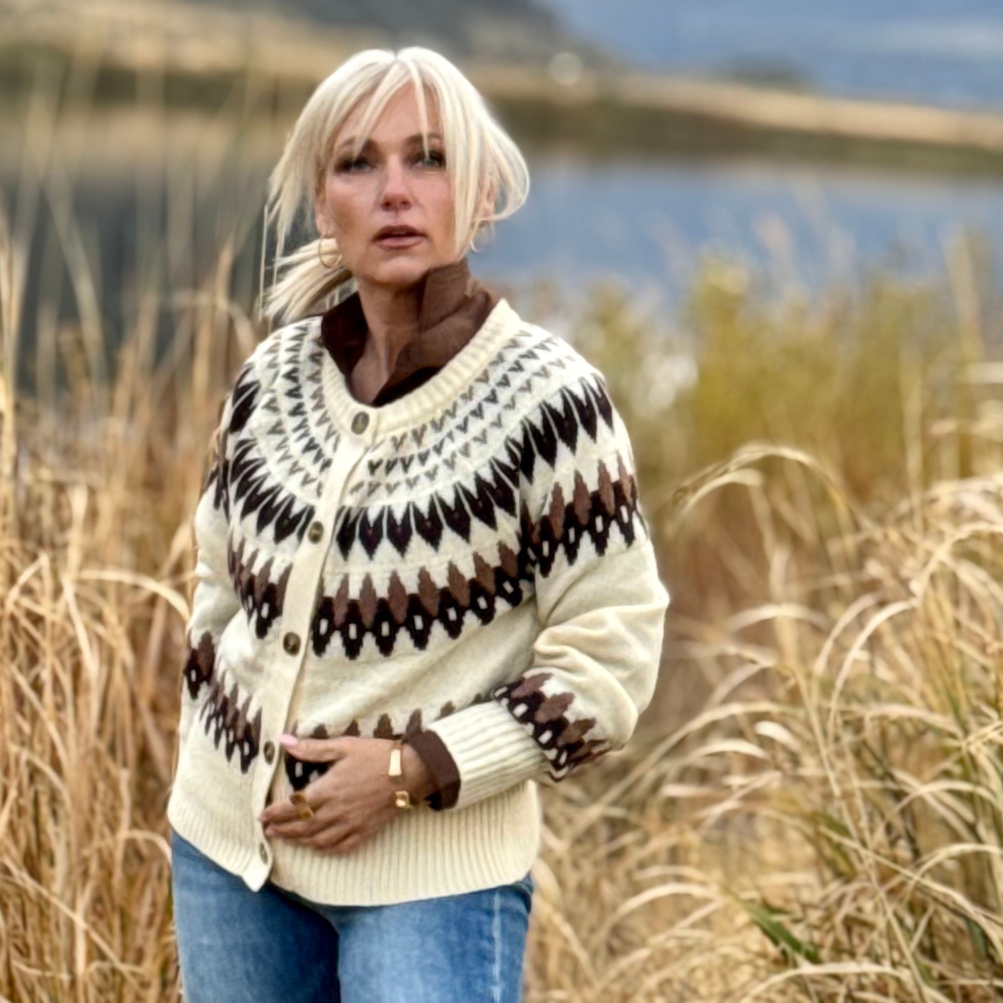 Lakeside Fair Isle Cardigan