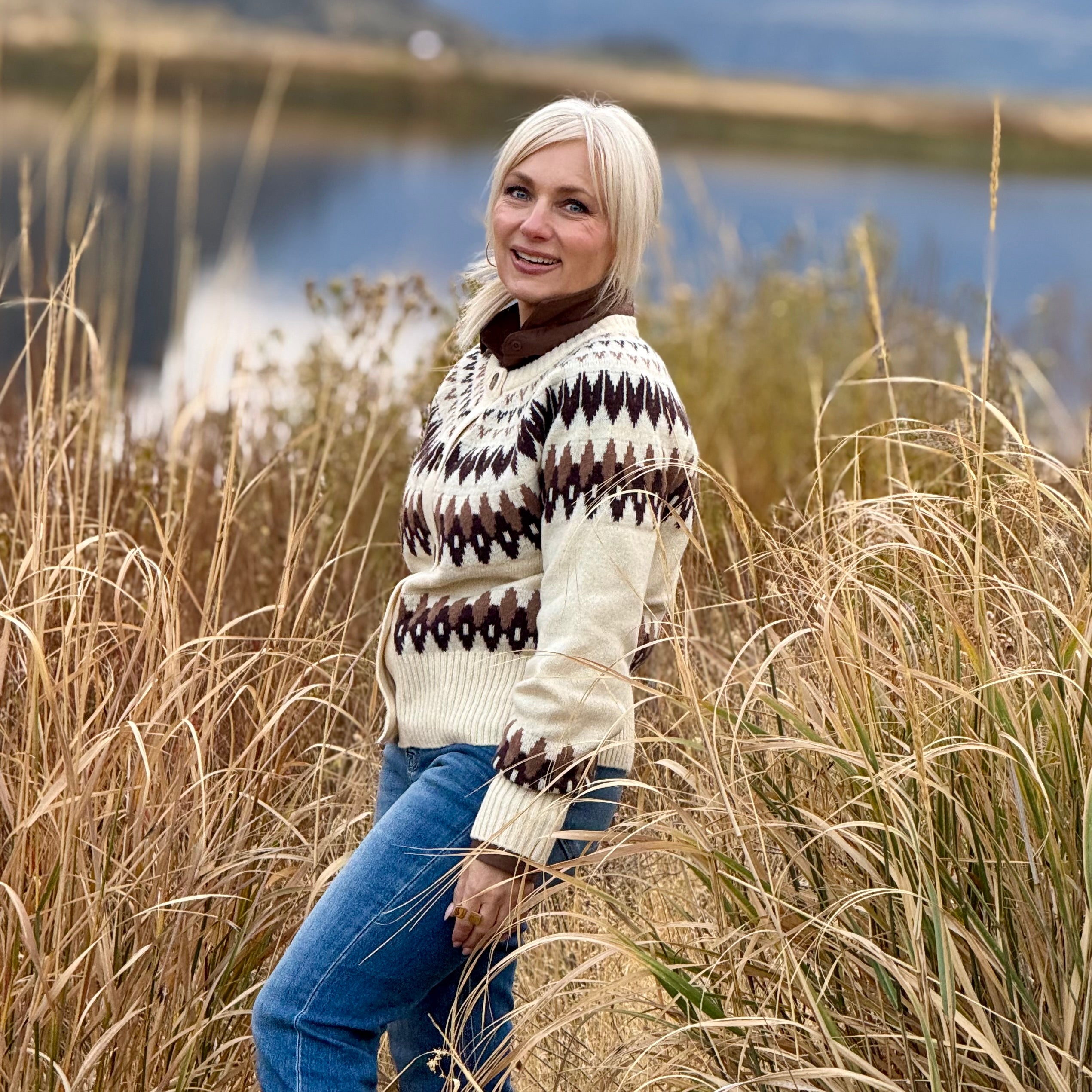 Lakeside Fair Isle Cardigan