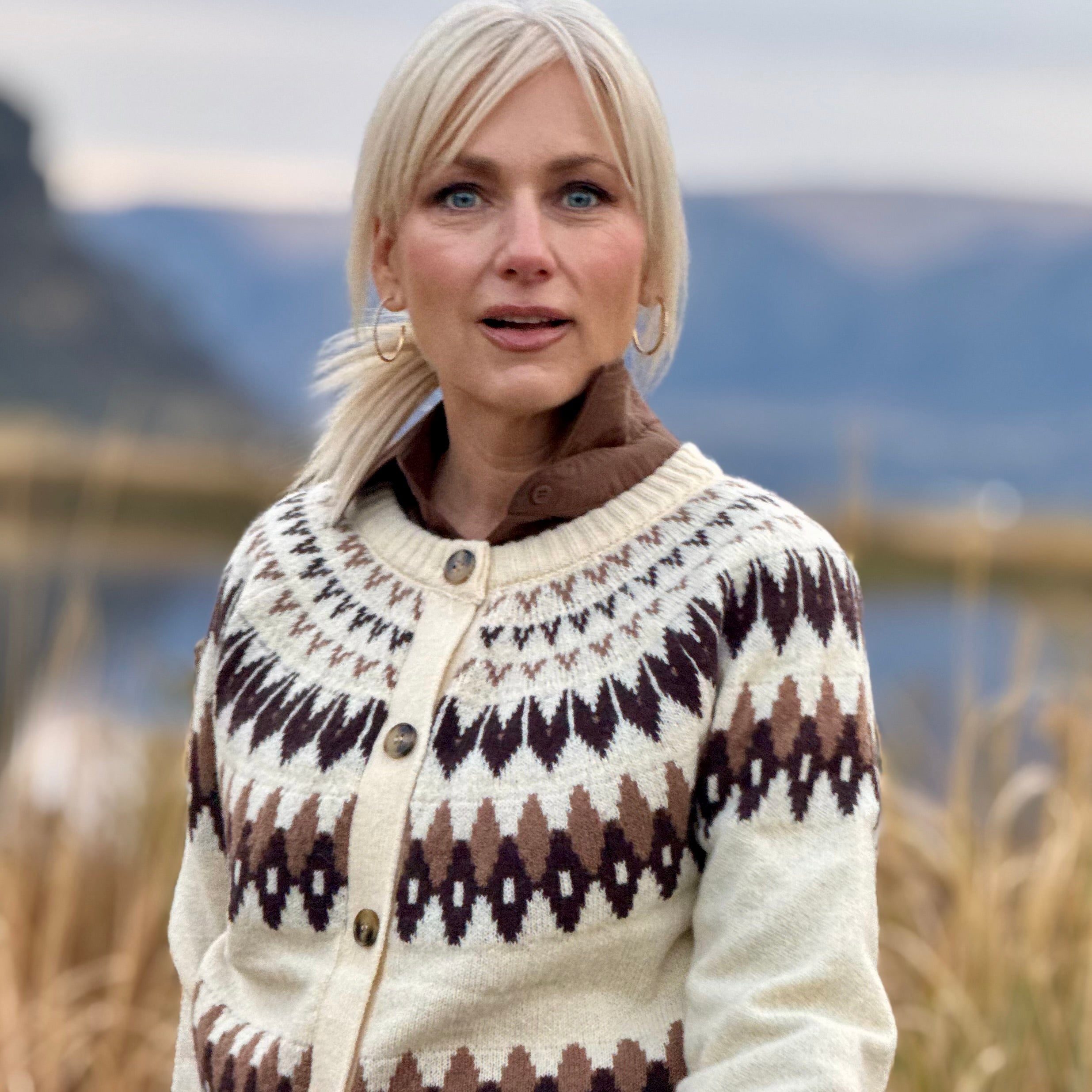 Lakeside Fair Isle Cardigan
