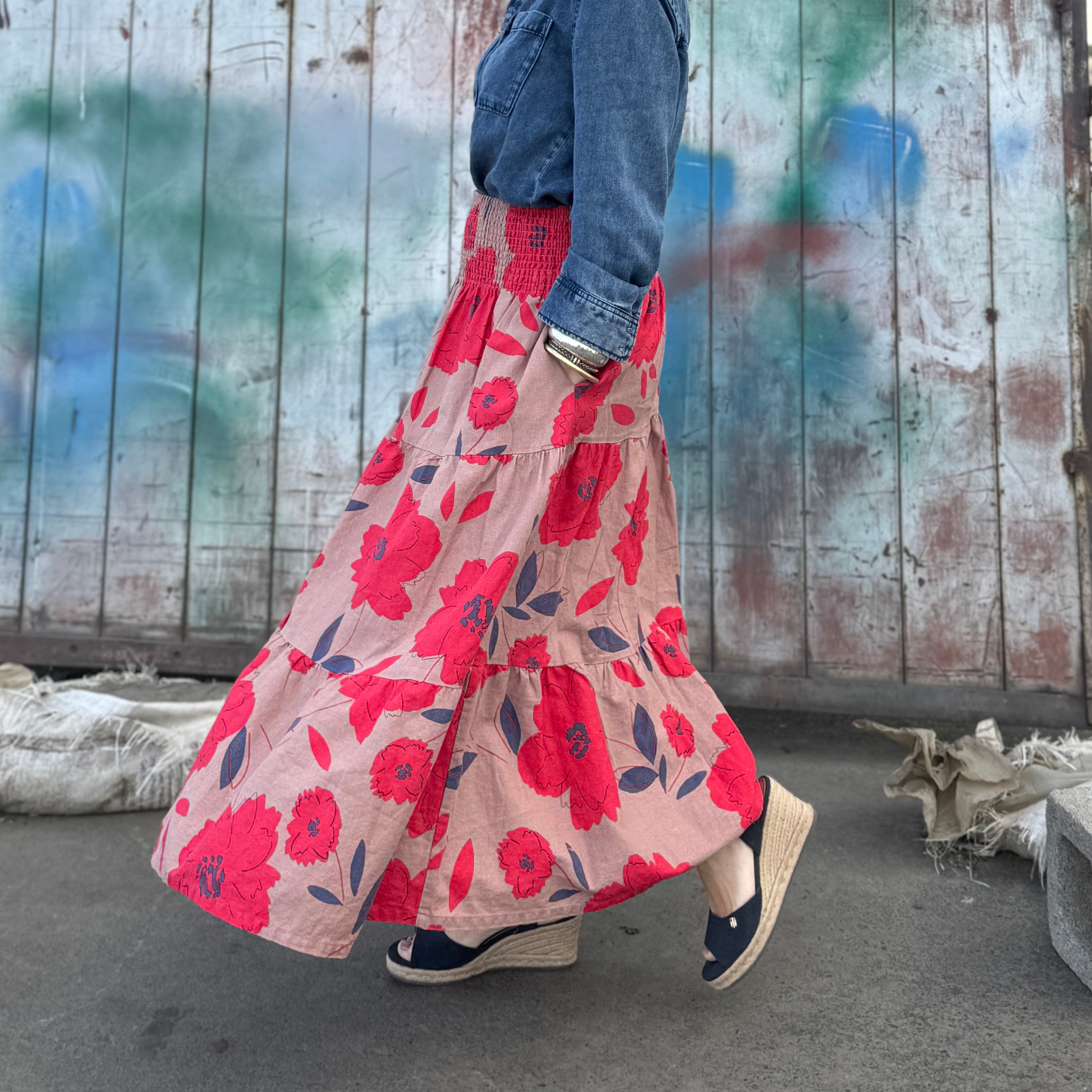 ROSEANNA FLORAL SKIRT