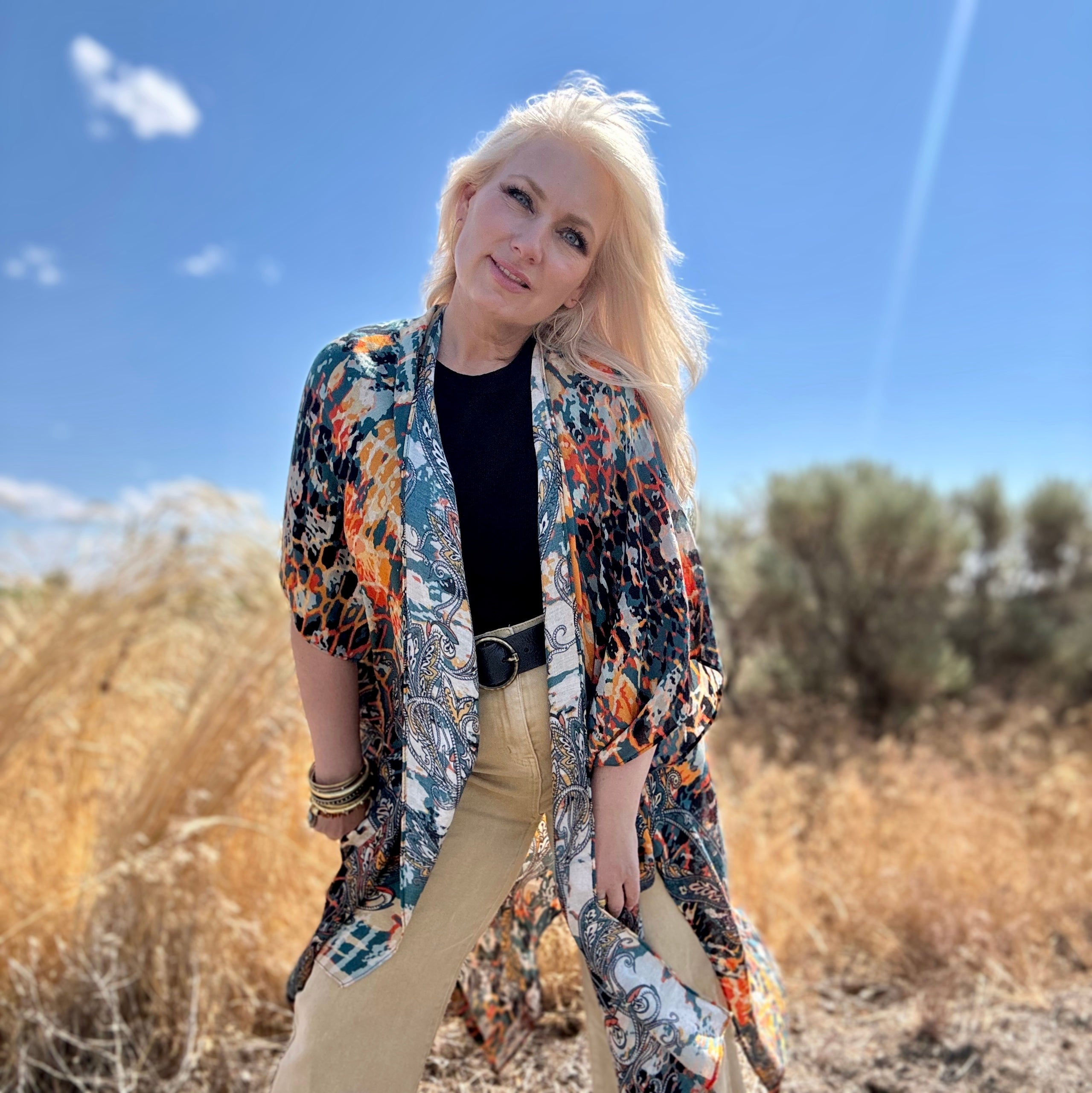 Tessa Paisley Kimono