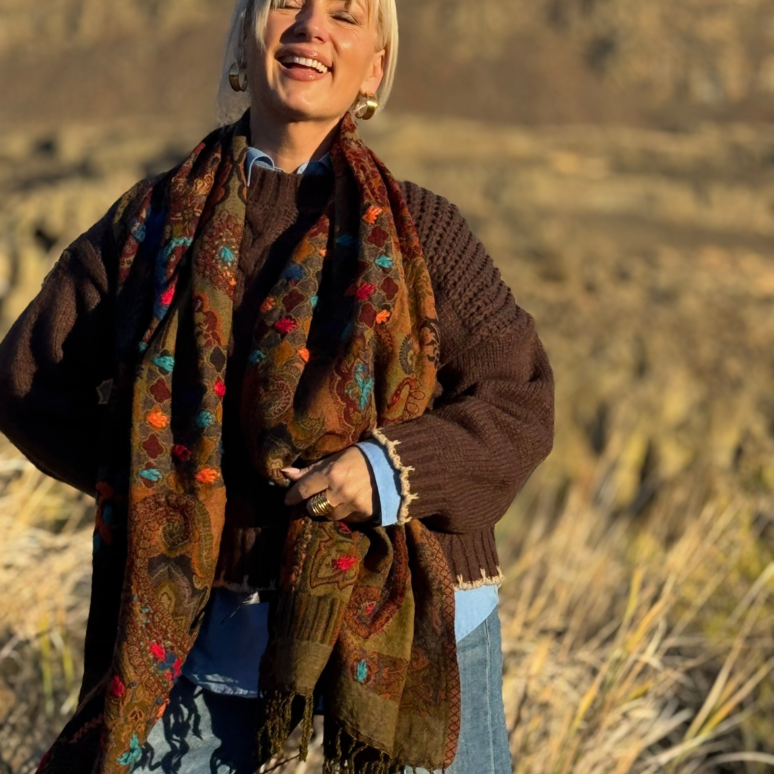 Laurel Wool Scarf
